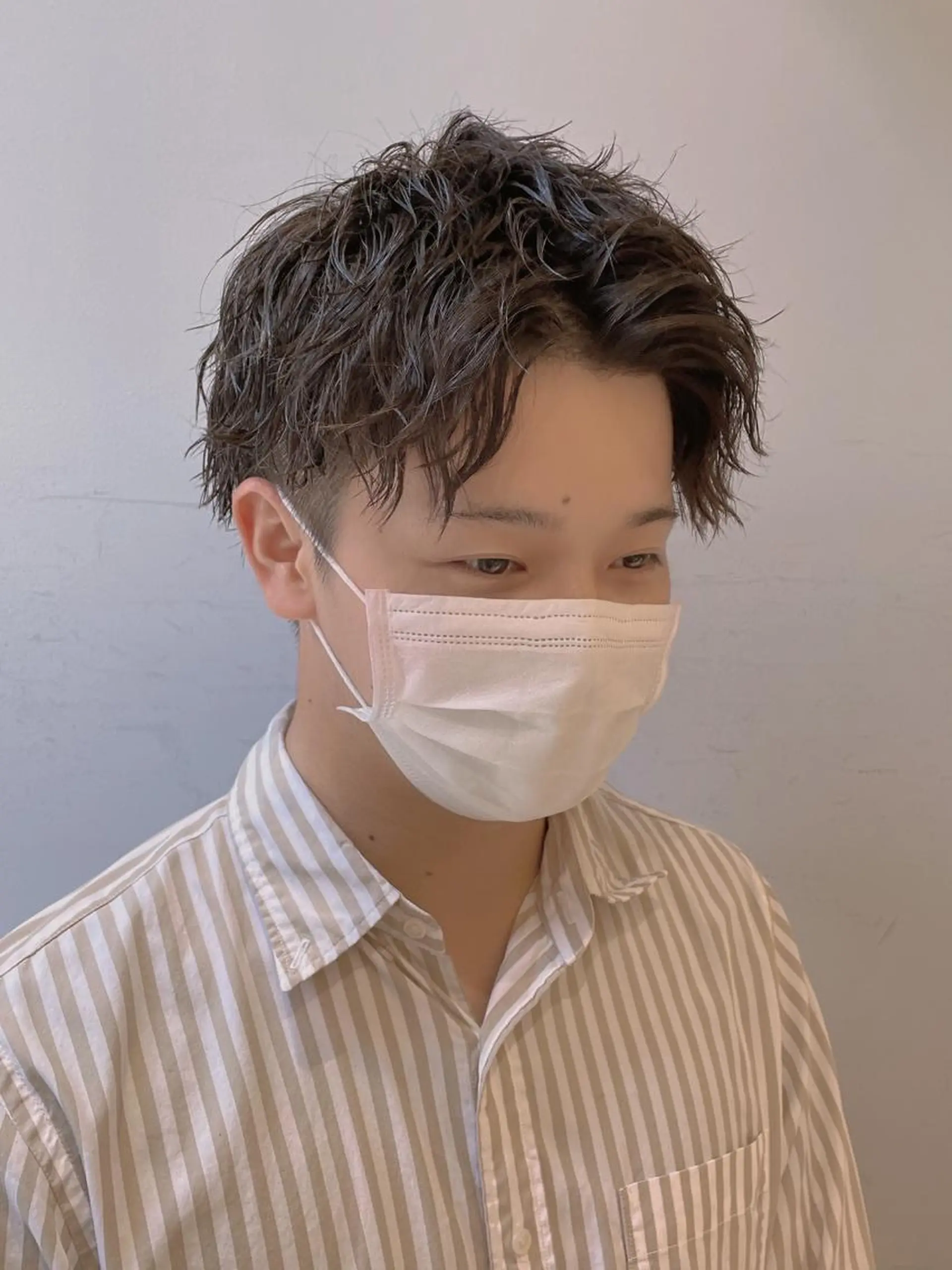 パーマ メンズ 刈り上げ カット パーマ 🦖鶴岡香純🦖 5/1から復帰しますのヘアスタイル