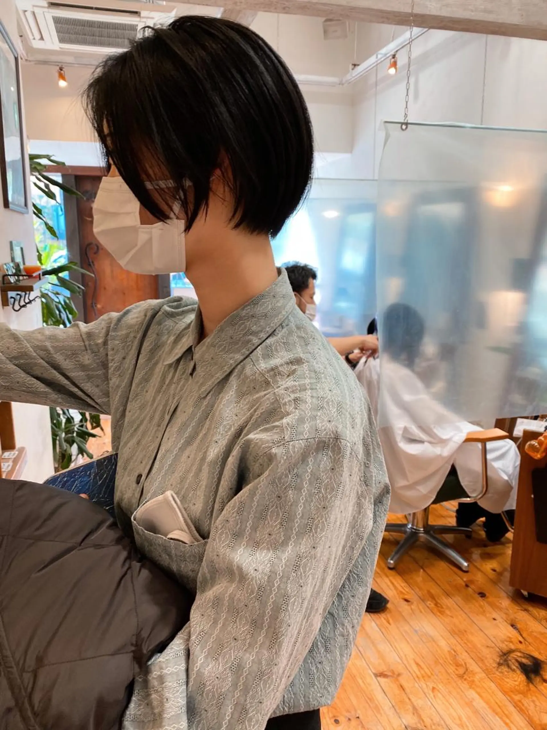 ショート カラー メンズカット特化柏駅 徒歩3分LOUのヘアスタイル