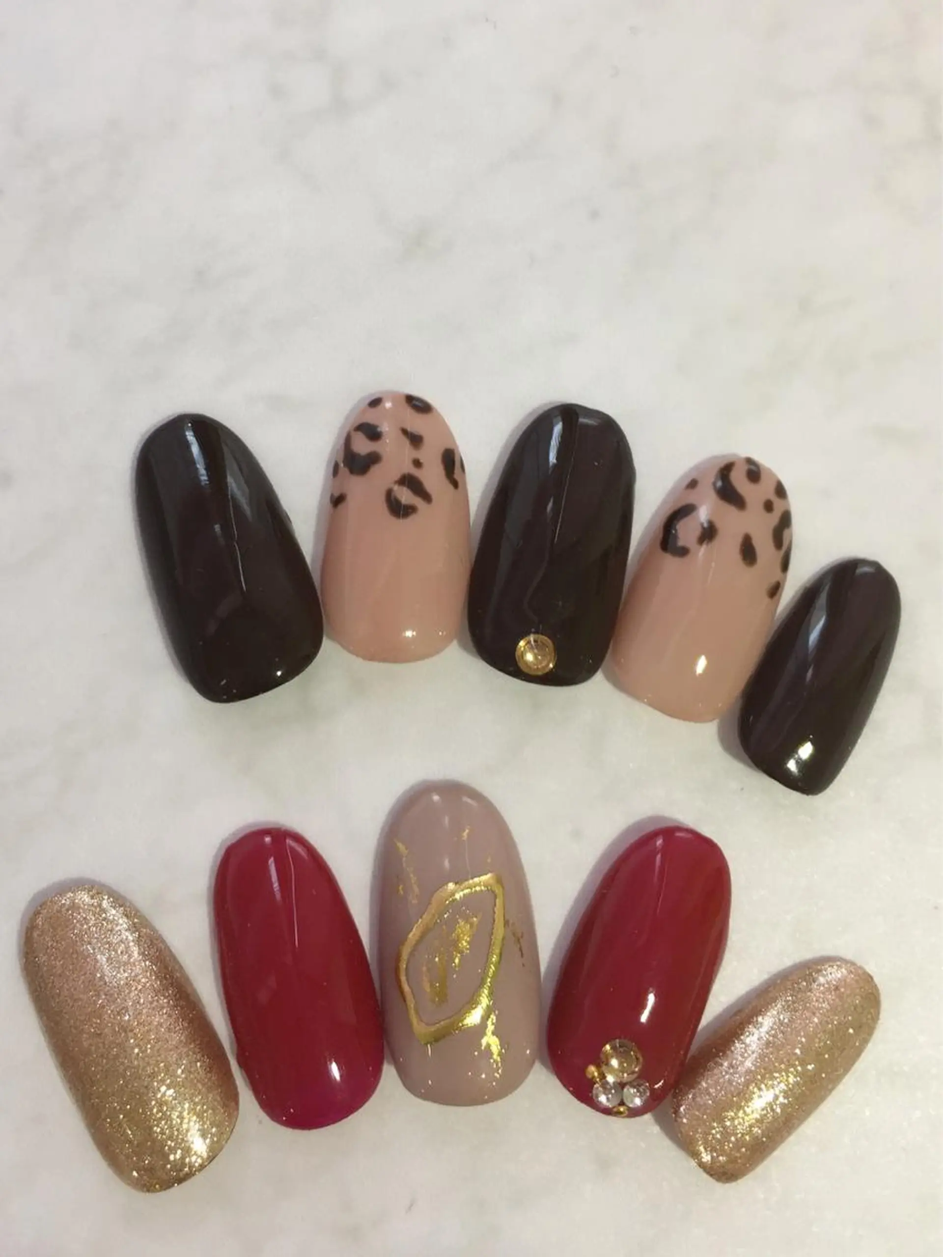 ネイル エルネイル アシスタントのネイルデザイン