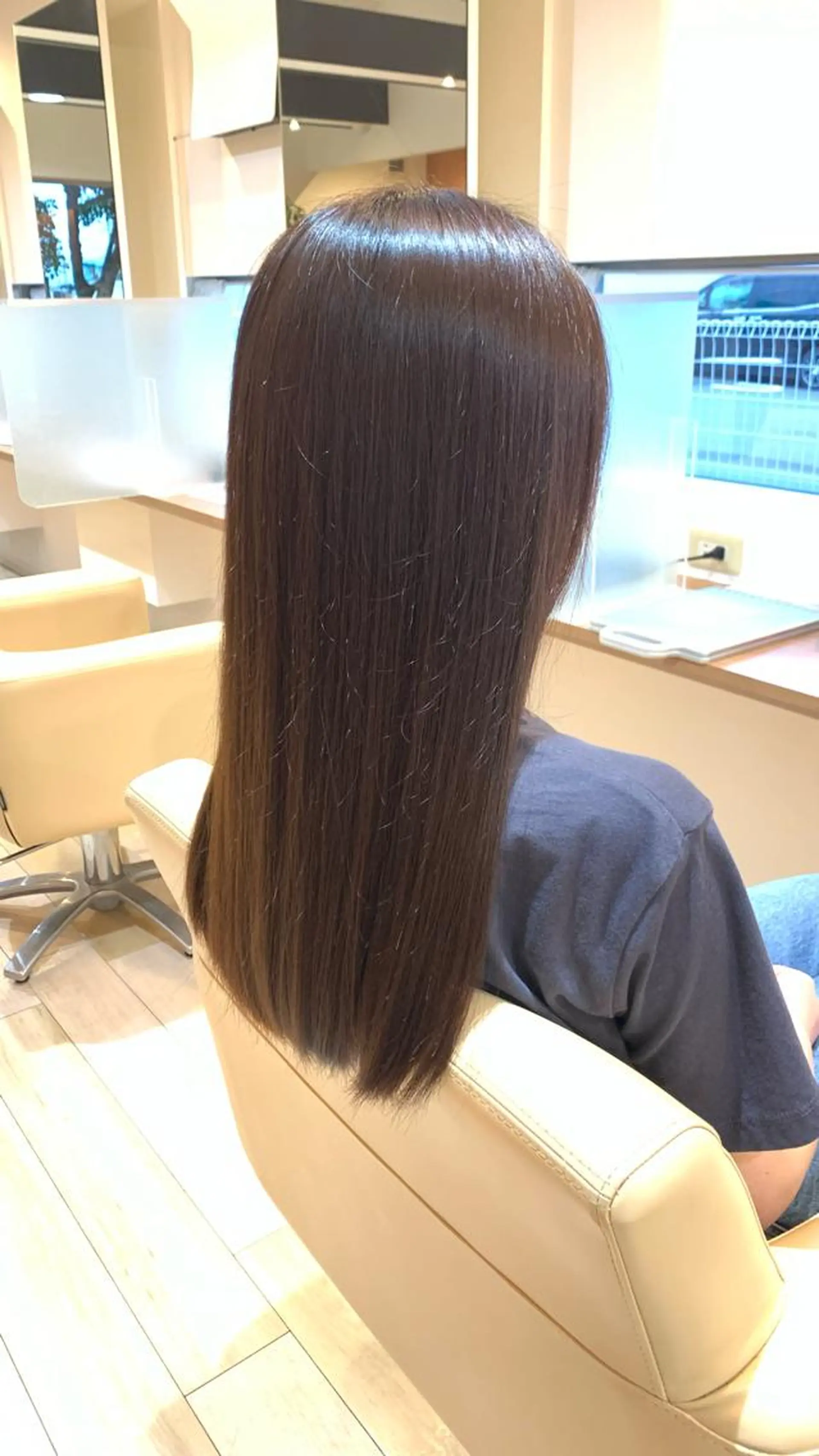 ロング 仲間 一貴のヘアスタイル