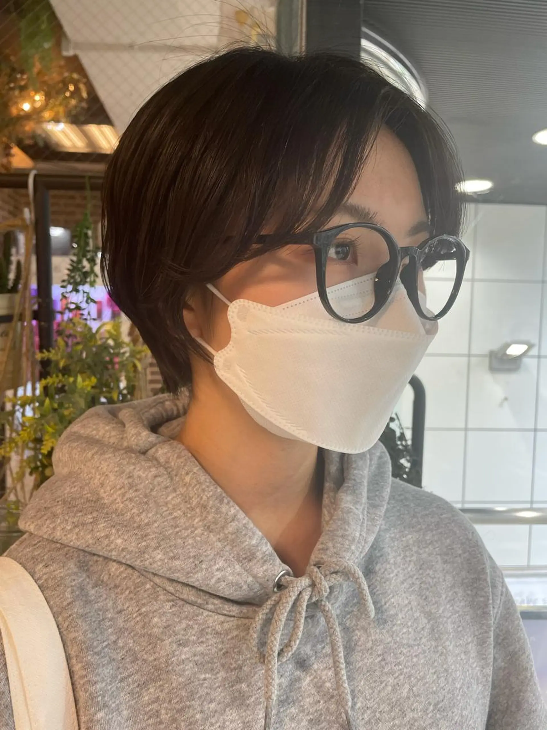 ショート カット 韓国ヘア🦋 MIYUのヘアスタイル