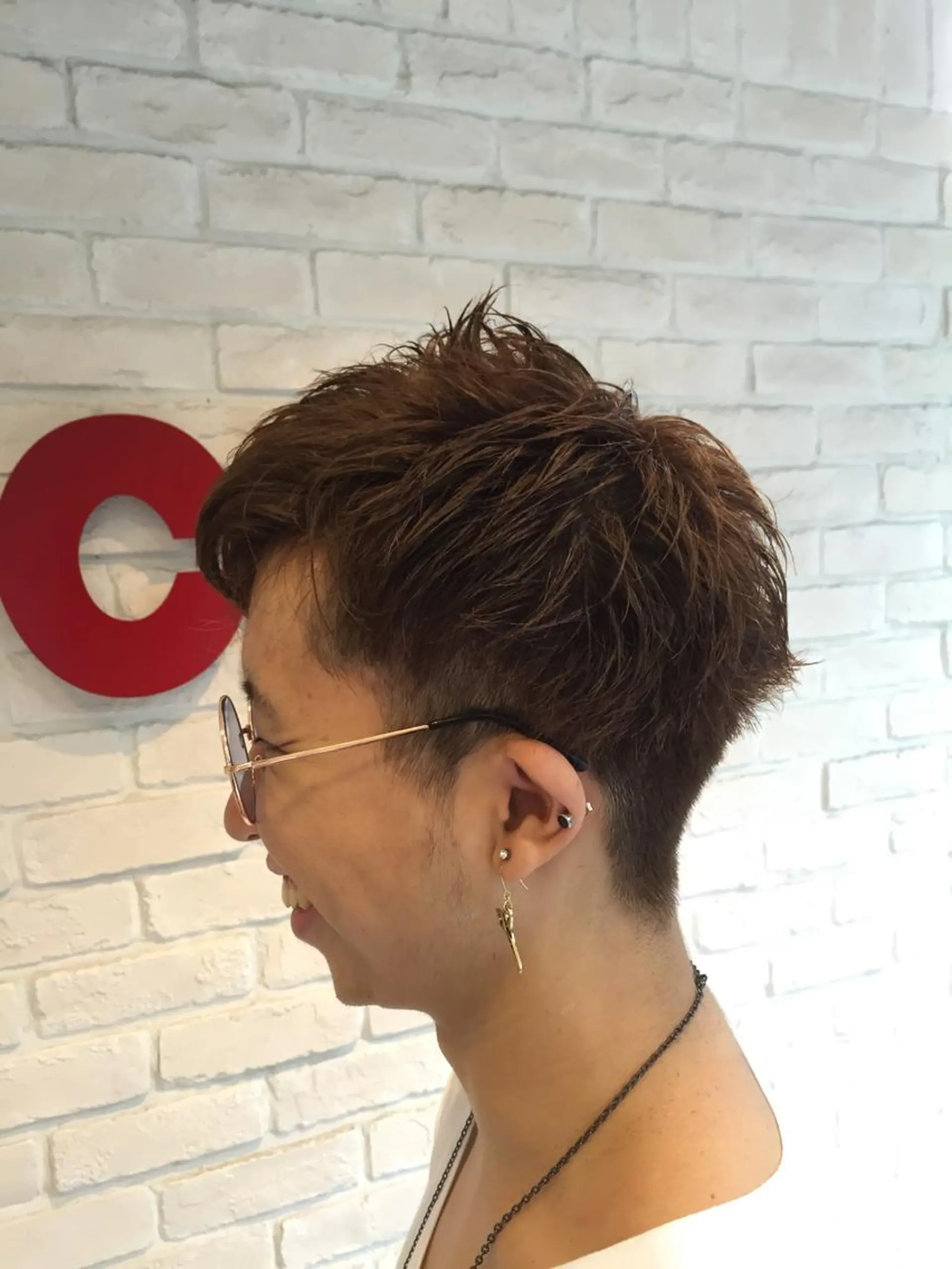 ショート メンズ 吉岡 三四朗のヘアスタイル