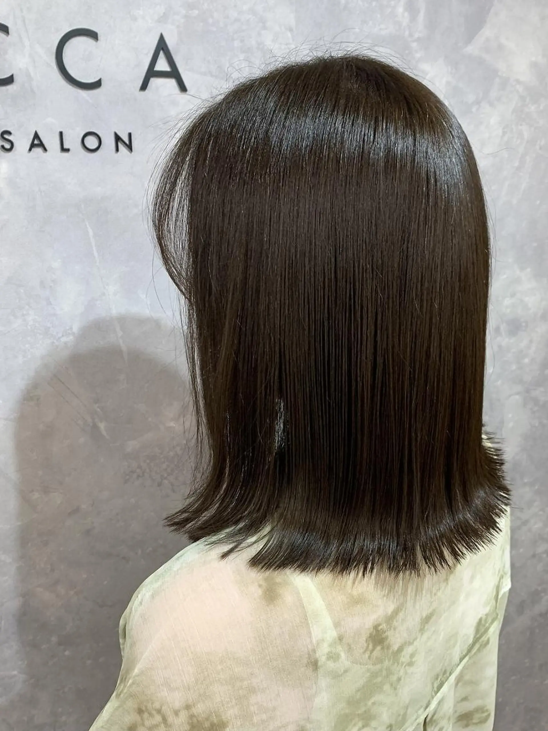 ミディアム 桜木町2分/くびれ /ボブ/ナチュラルのヘアスタイル