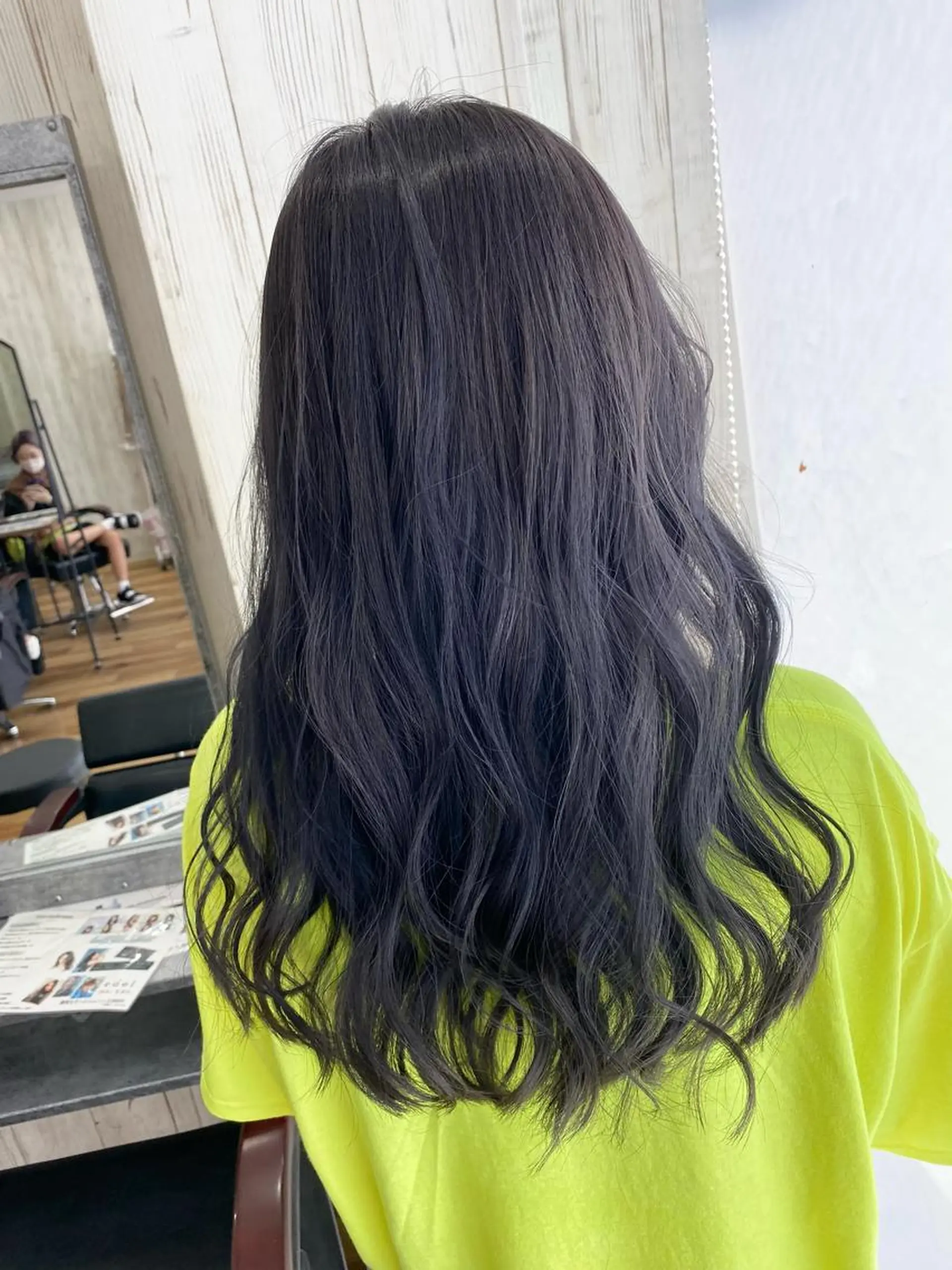 ロング カット ヘアカラー トリートメント ヘアセット 【.ico】心斎橋/ ウルフ/飛田ゆうきのヘアスタイル