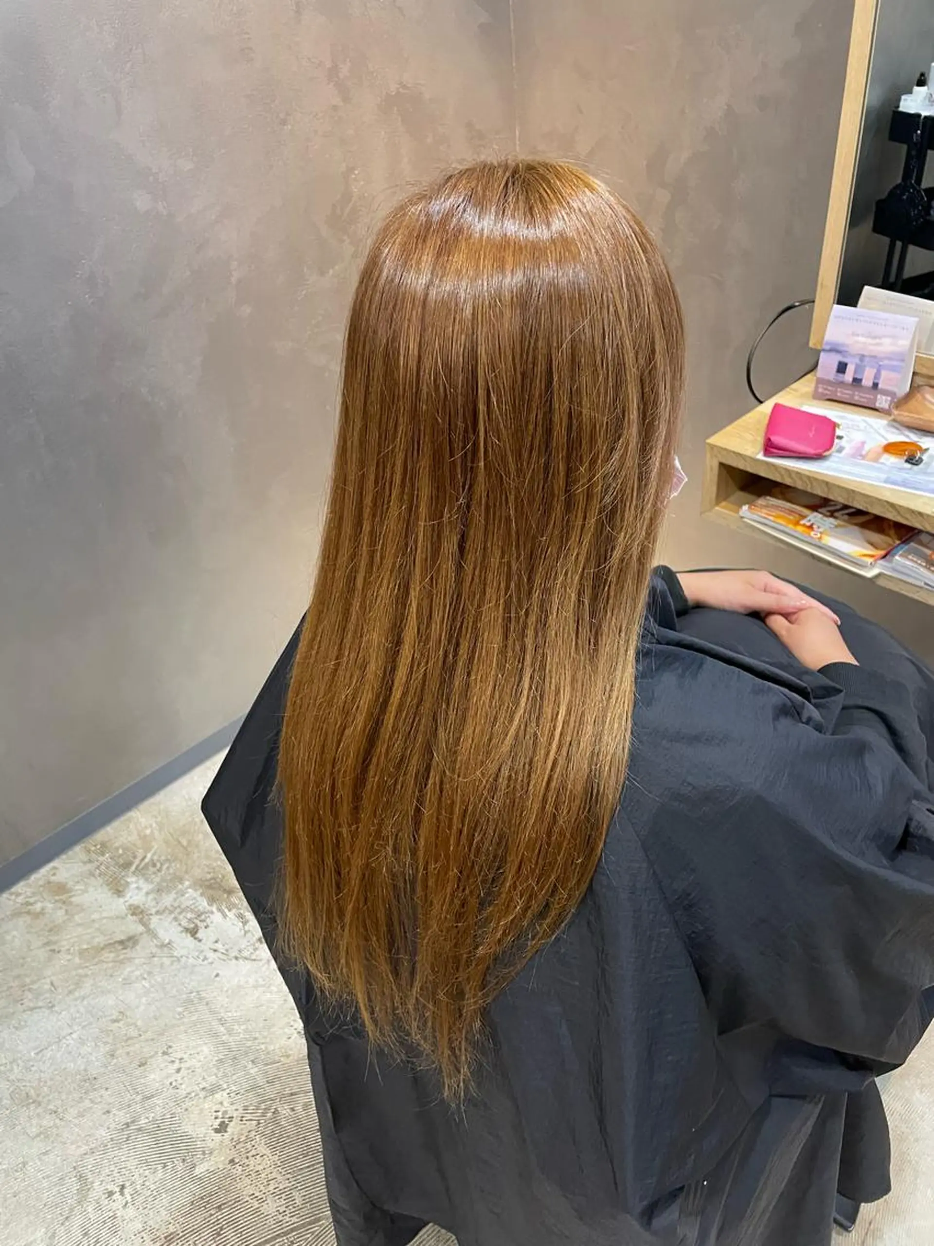 ロング カラー 上村 颯のヘアスタイル