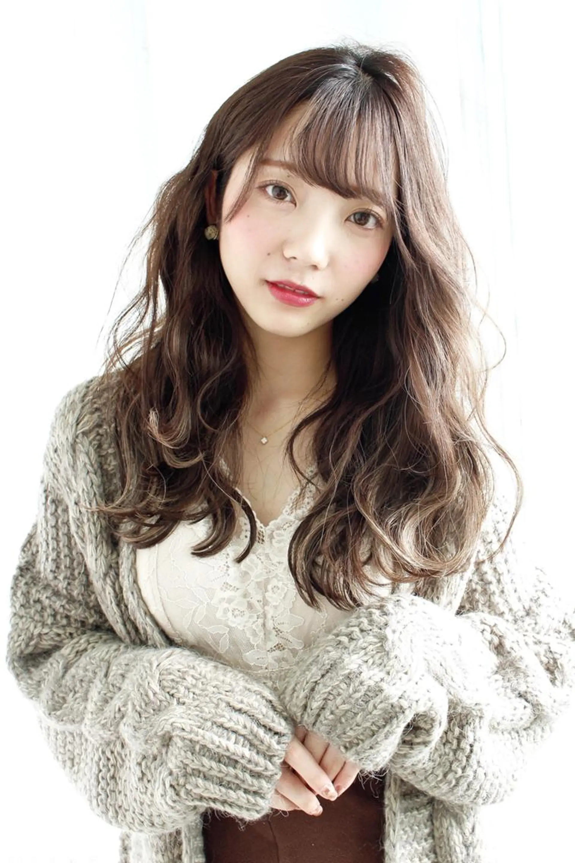 ロング カラー 浅沼 久瑠美のヘアスタイル