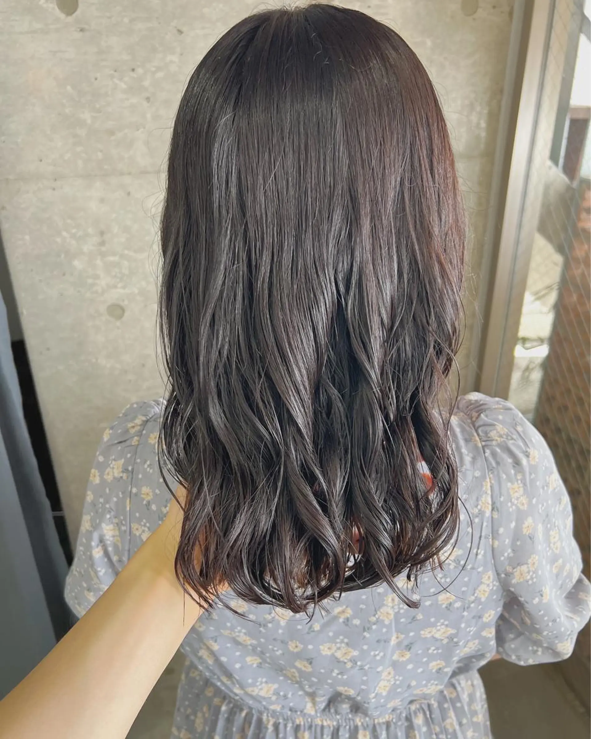 ミディアム パーマ ボブパーマコテ巻き風 パーマNo1深江秀平のヘアスタイル