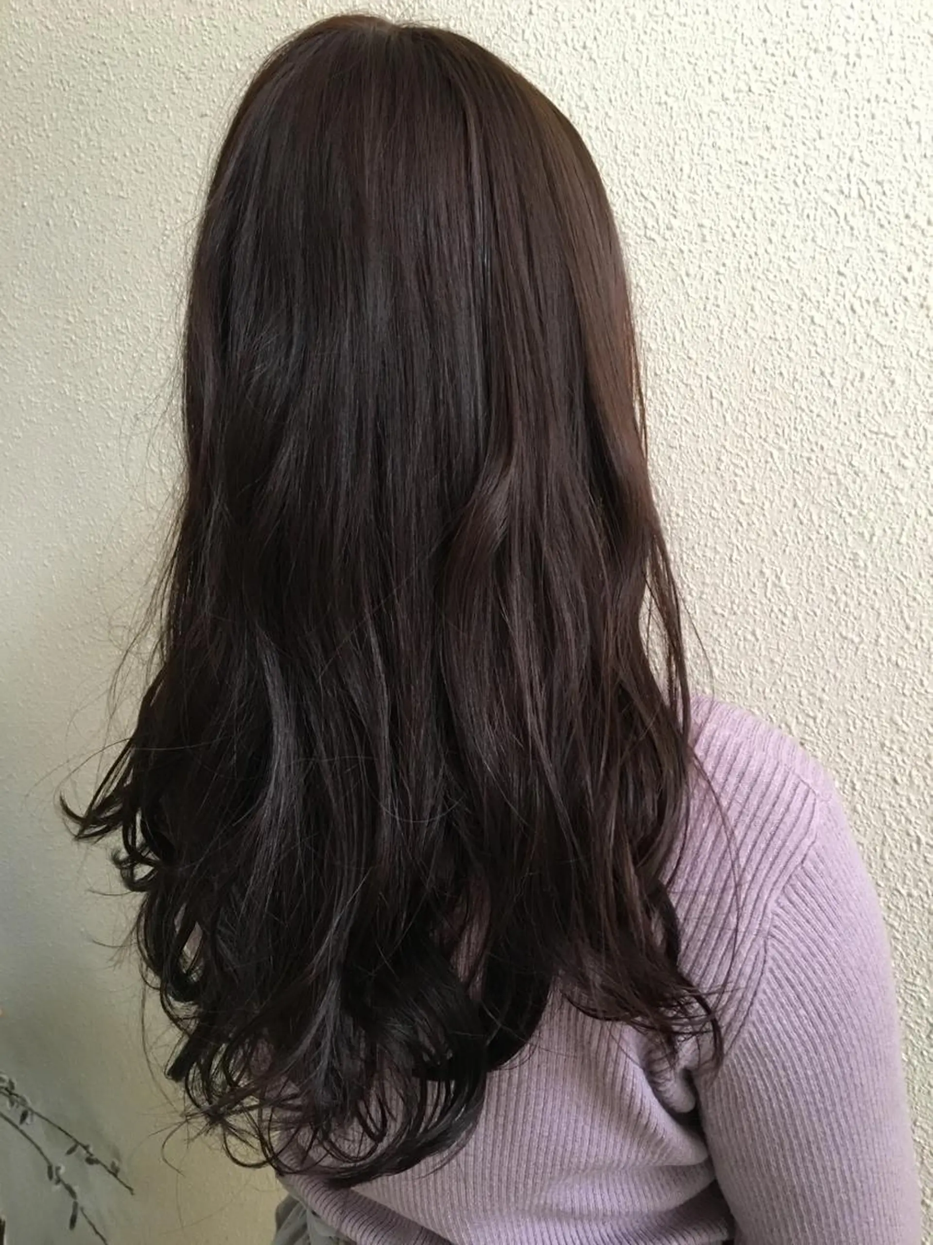 セミロング カラー グレージュ ラベンダーカラー ラベンダーグレージュ ラベンダーグレー 半個室女性salon 🩰Natsumiのヘアスタイル