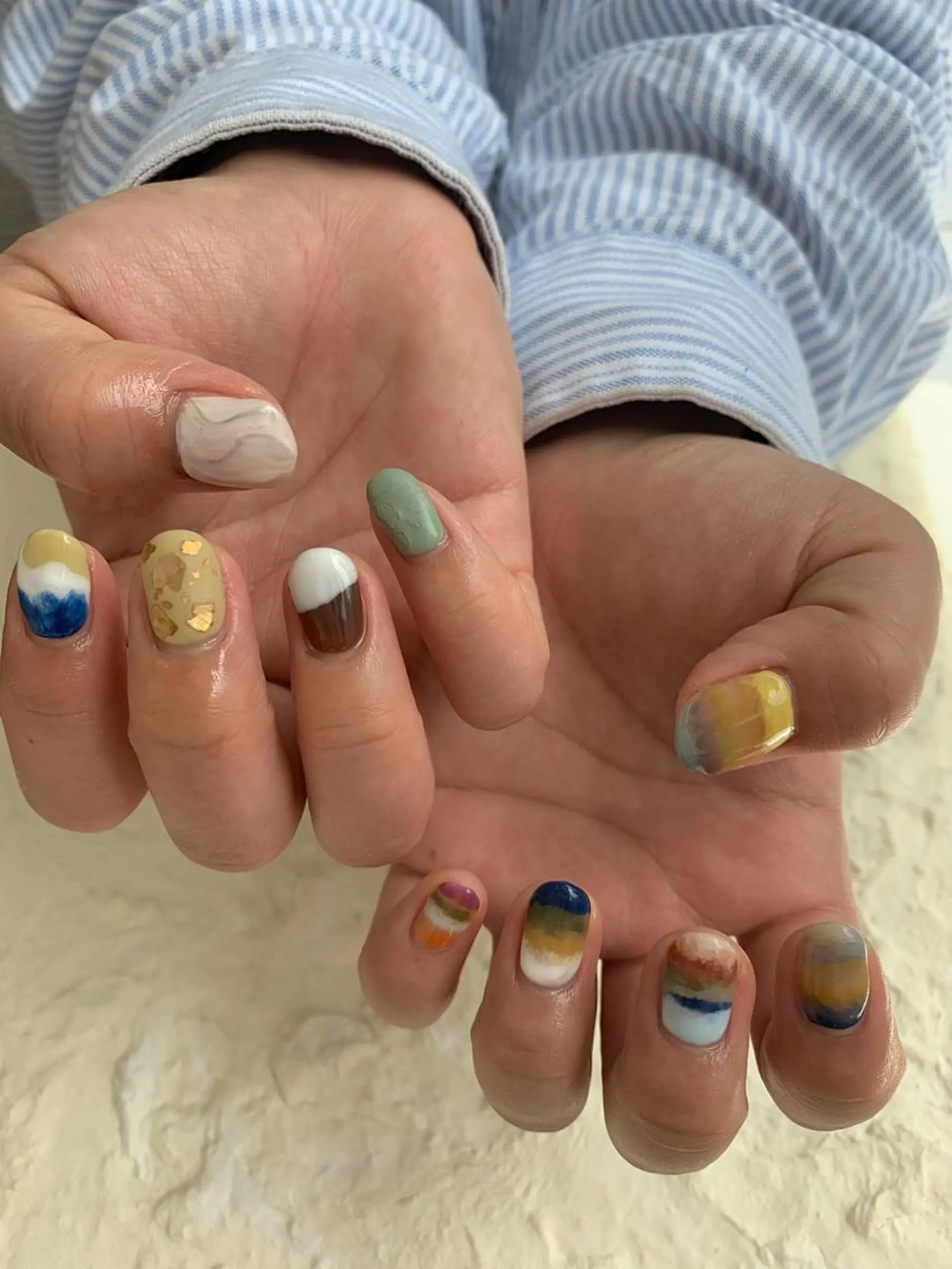 ネイル マキノ ユイのネイルデザイン