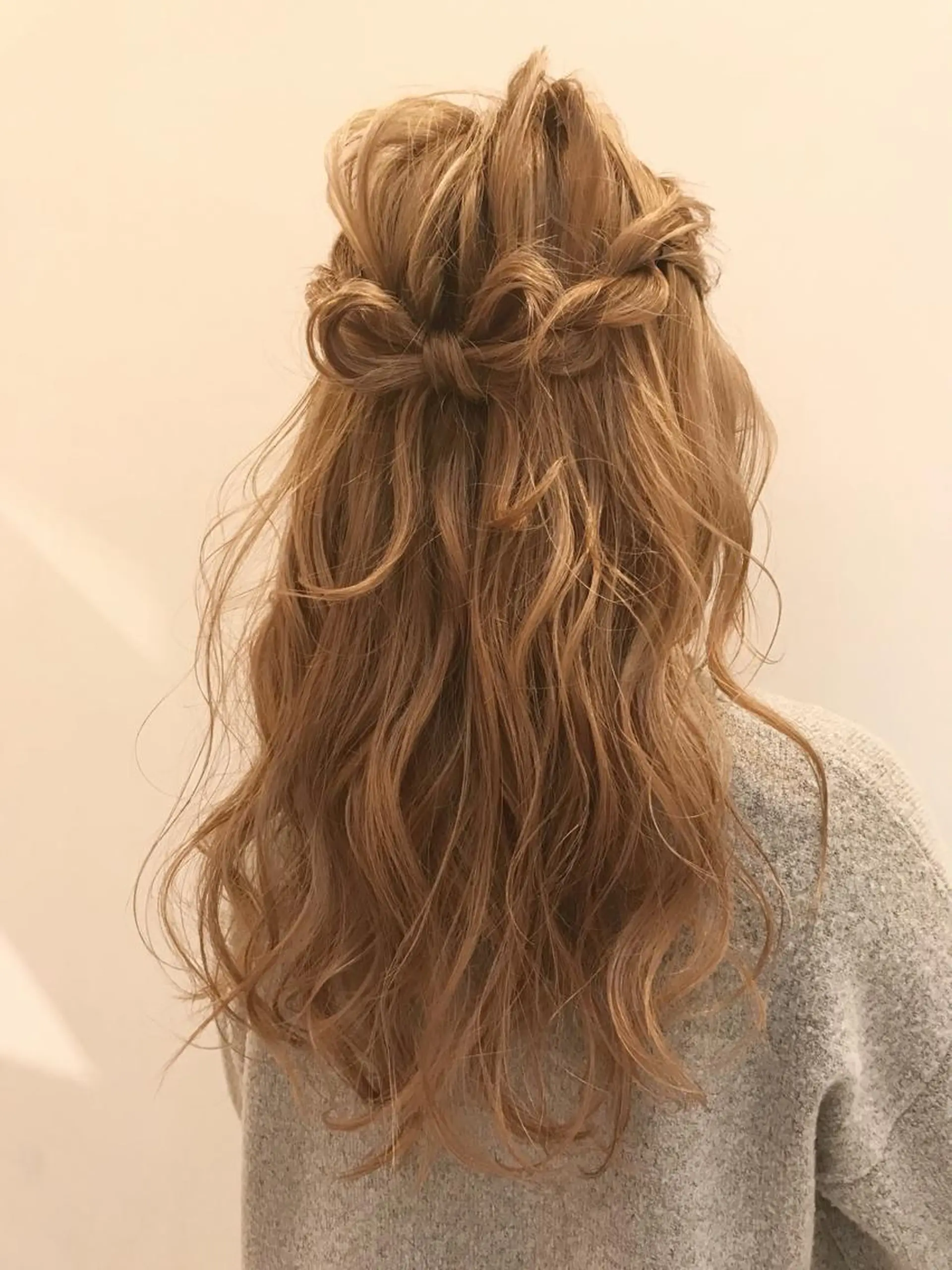 ロング カラー ヘアアレンジ シールエクステ⭐️ オオミタクヤのヘアスタイル