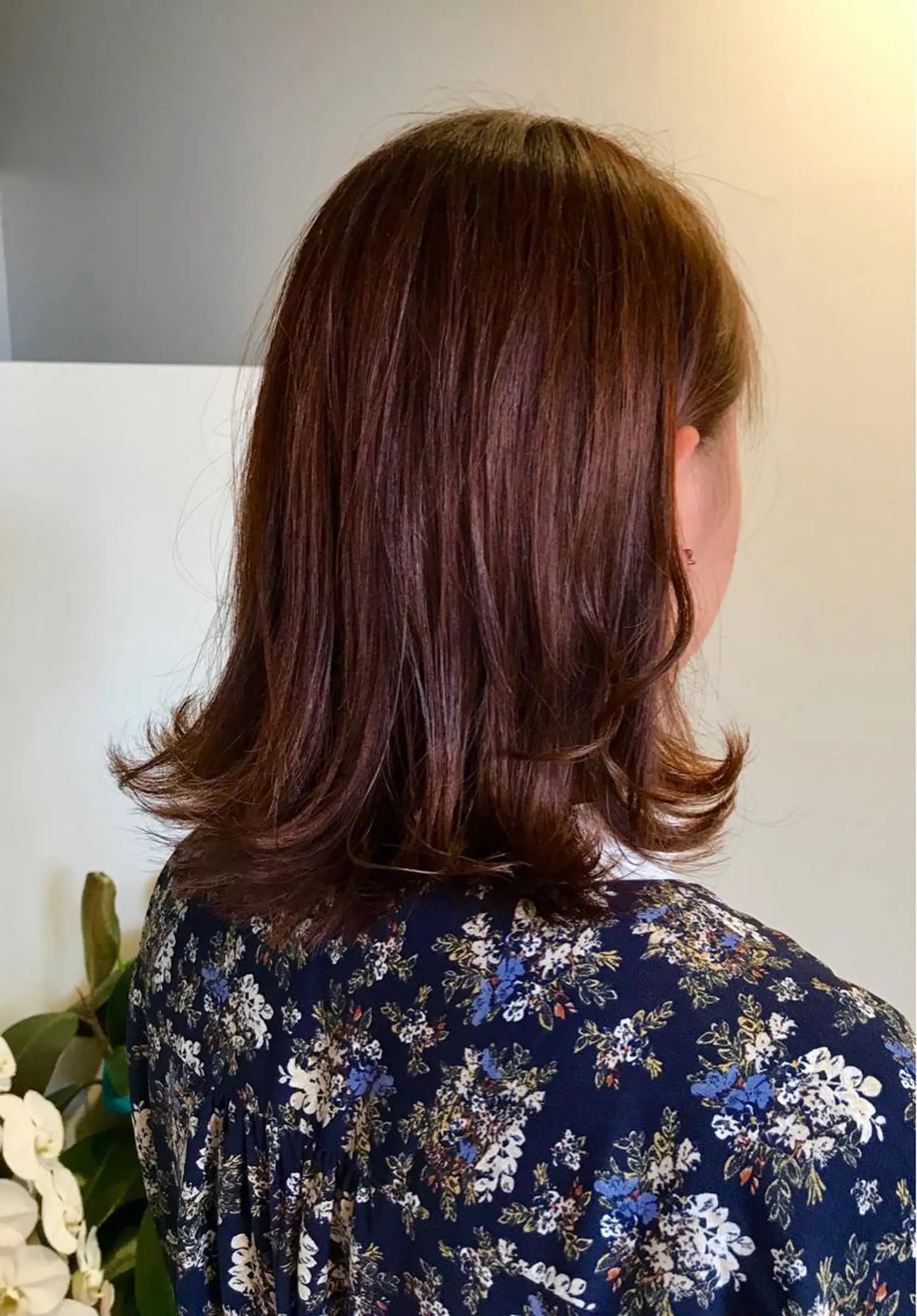 ミディアム カラー Maeda マエダのヘアスタイル