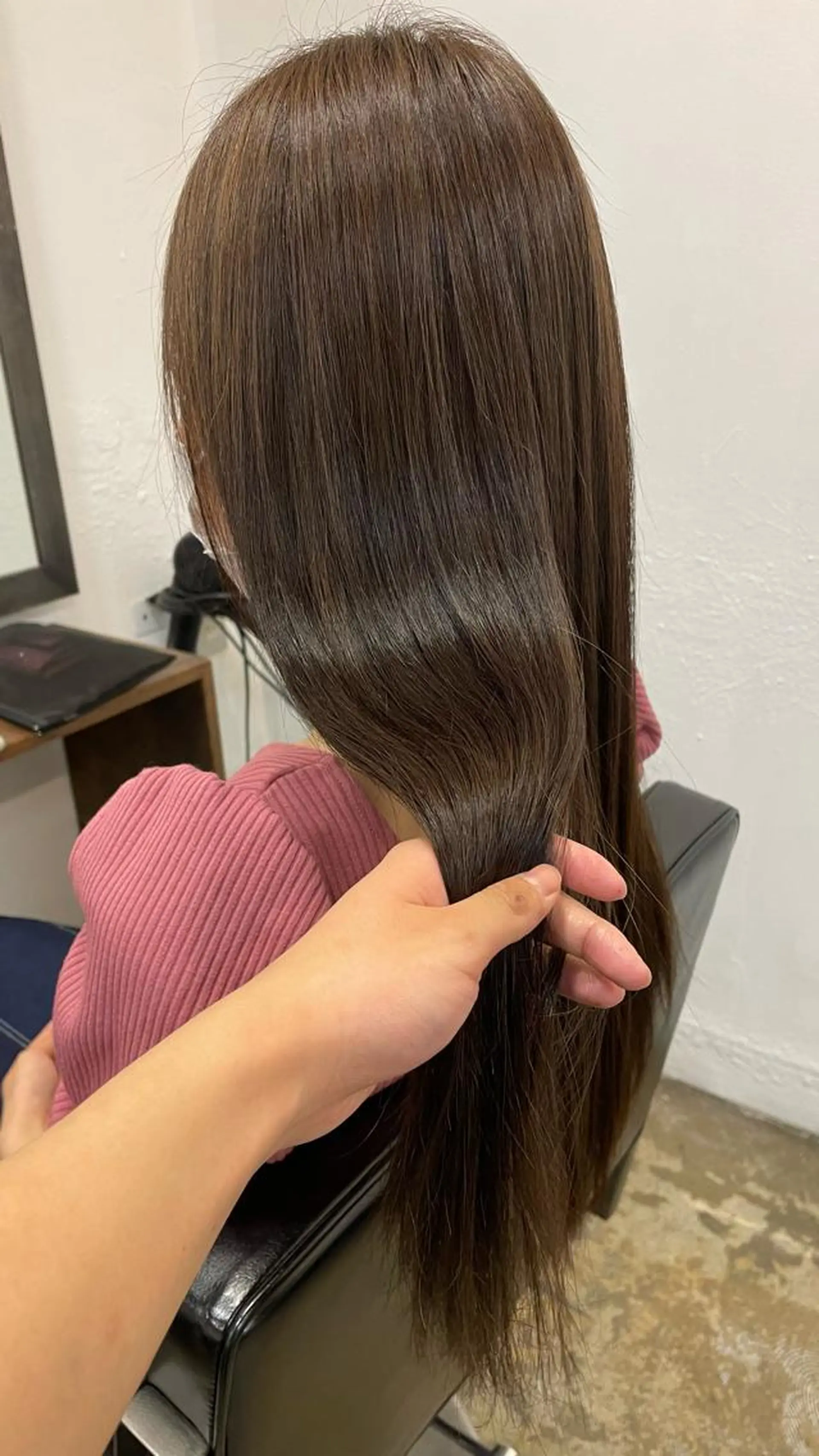 ロング カットモデル募集 長谷川のヘアスタイル