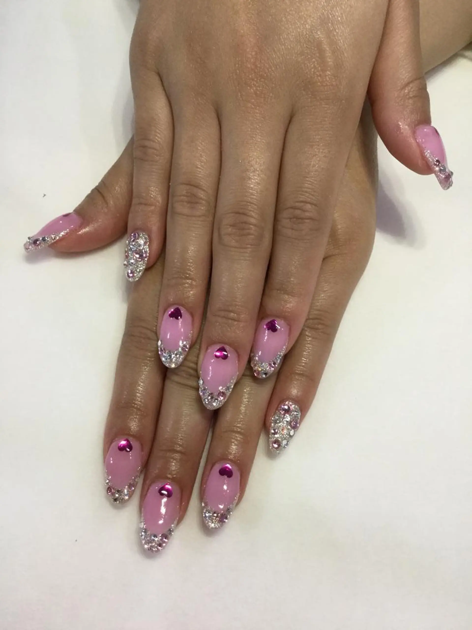 ネイル ハンドネイル 💎🐰 saki. m 🐰💎のネイルデザイン