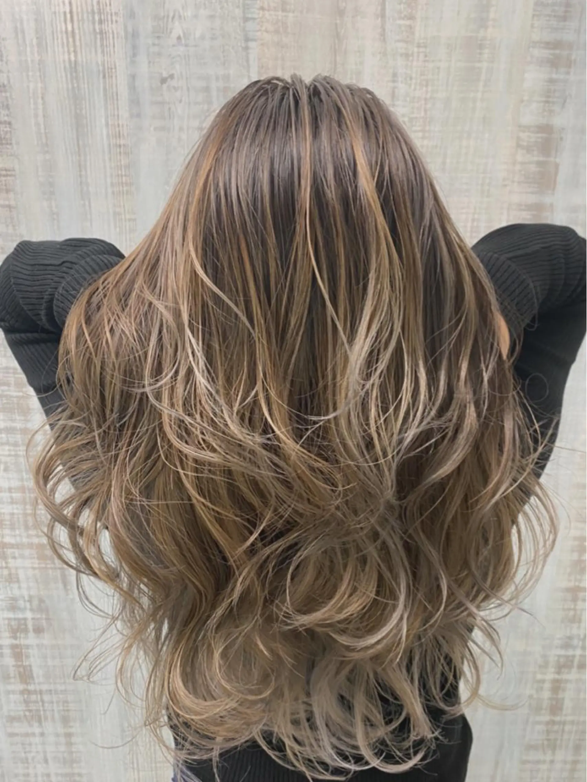 ロング カラー ネイル 豊橋美容院 ソンリエのヘアスタイル