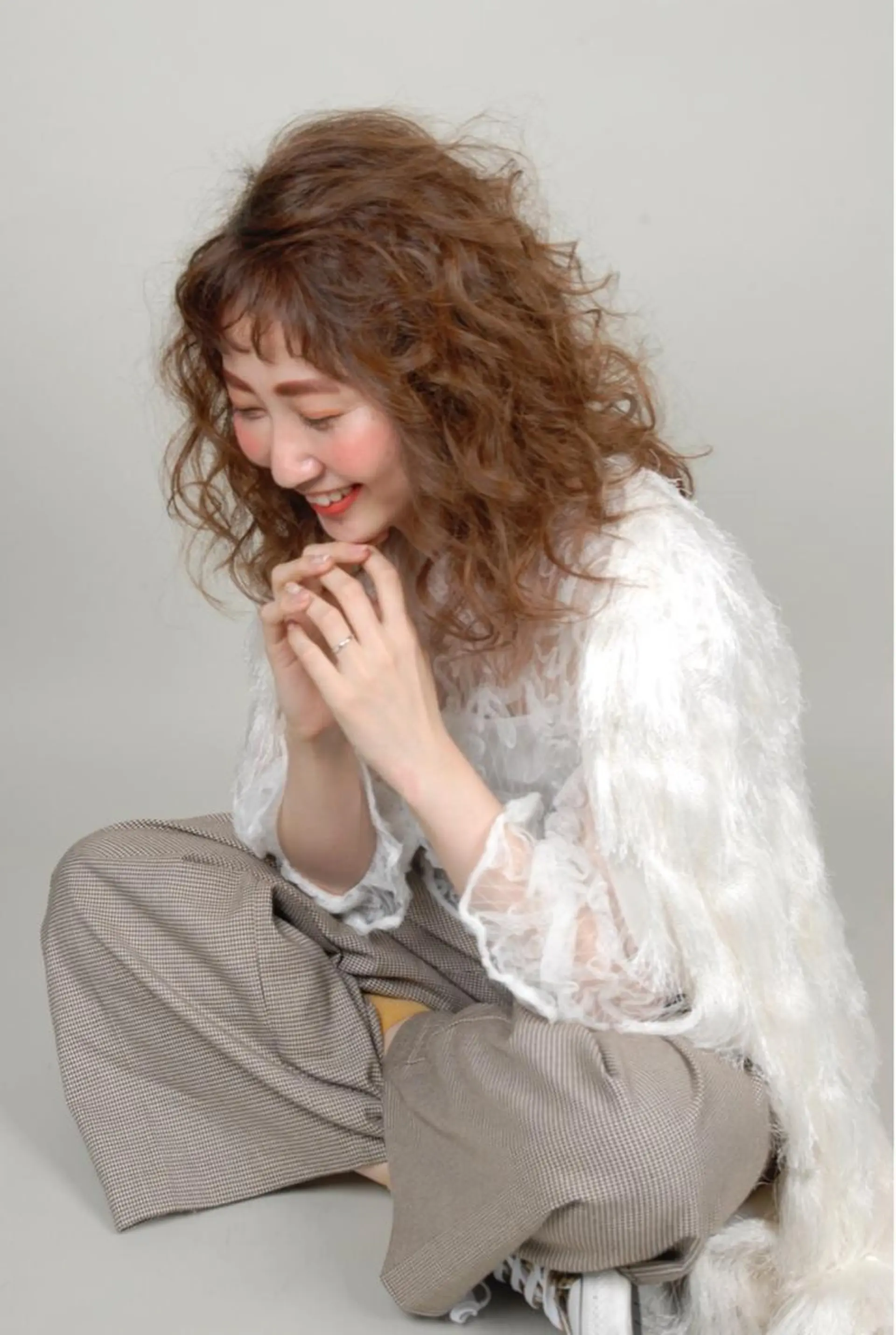 セミロング 🌸スタイリスト 山浦美恵のヘアスタイル