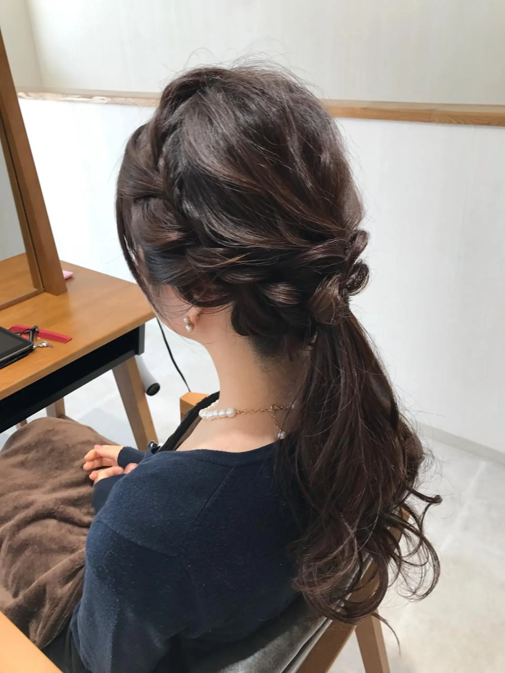 ロング ヘアセット 高橋 昭雄のヘアスタイル