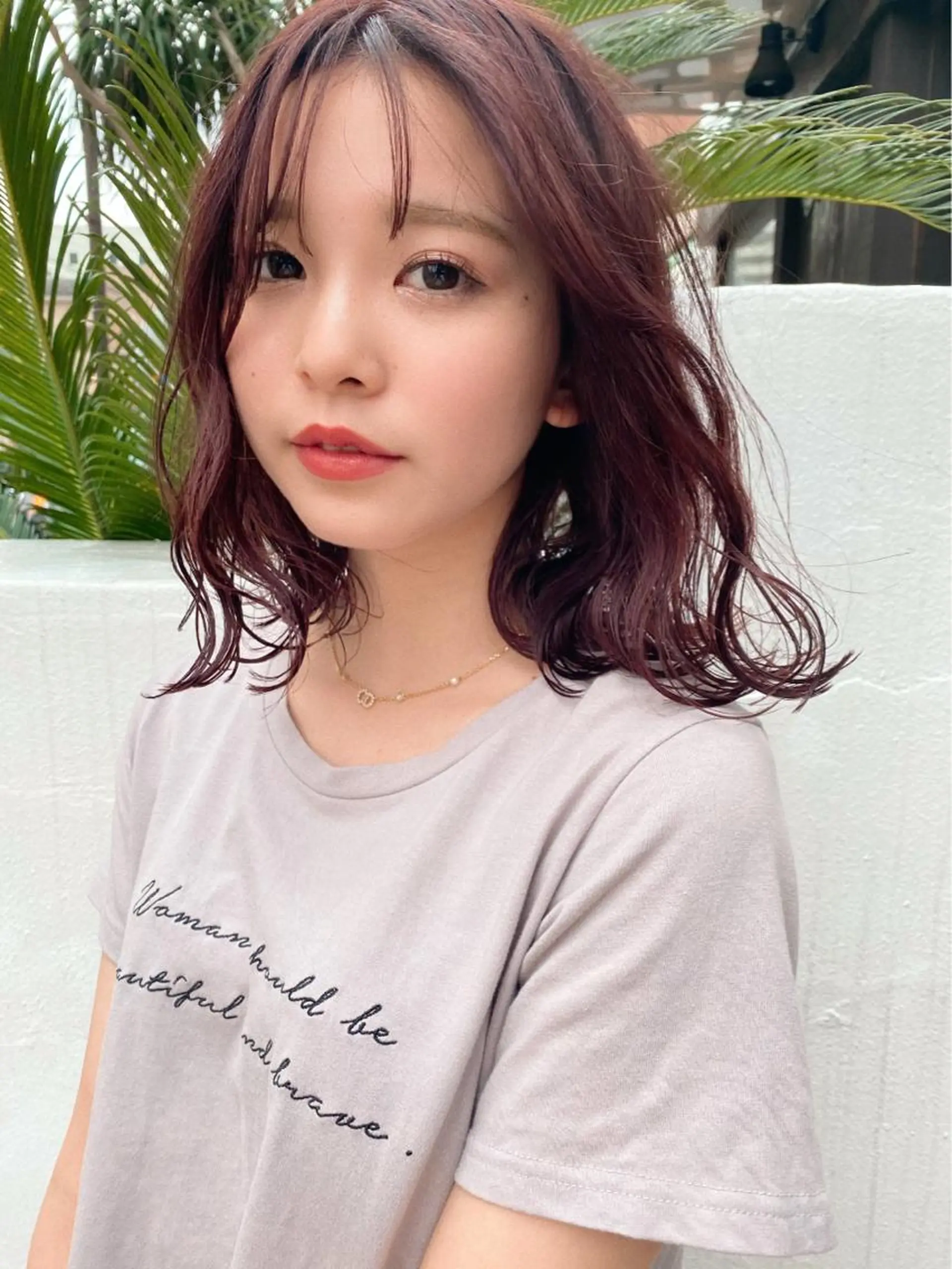 ミディアム カラー メンズカット特化柏駅 徒歩3分LOUのヘアスタイル