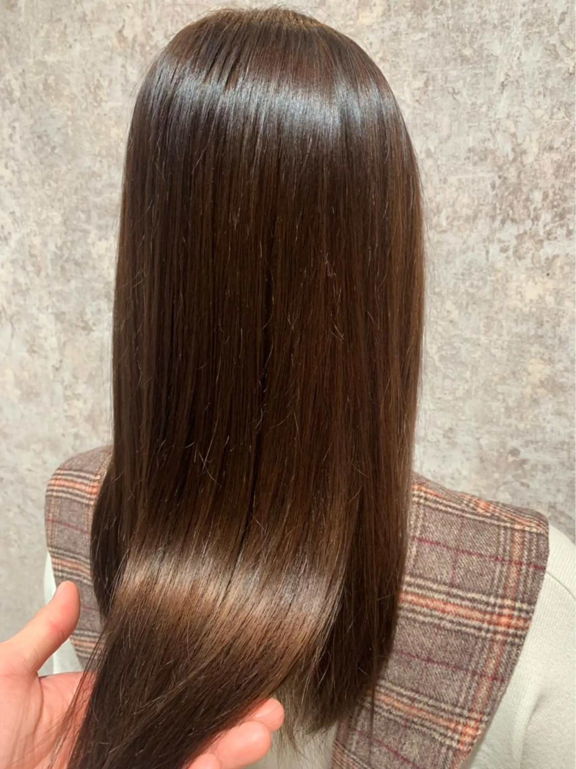 セミロング カラー ベージュカラー モカベージュ 🫟Blanco🫟 Color&Careのヘアスタイル