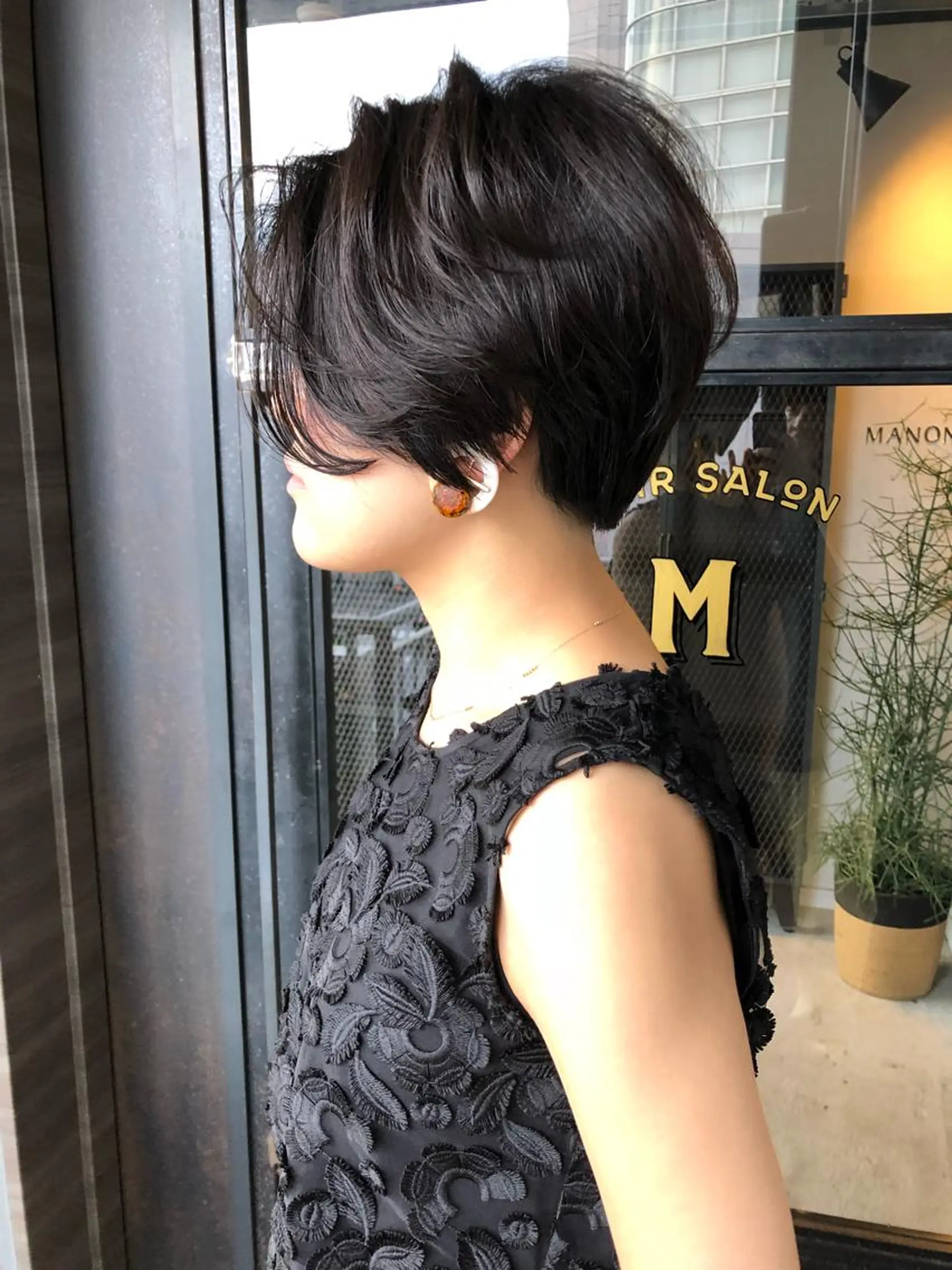 ショート カット ヘアカラー トリートメント 俵 知広のヘアスタイル