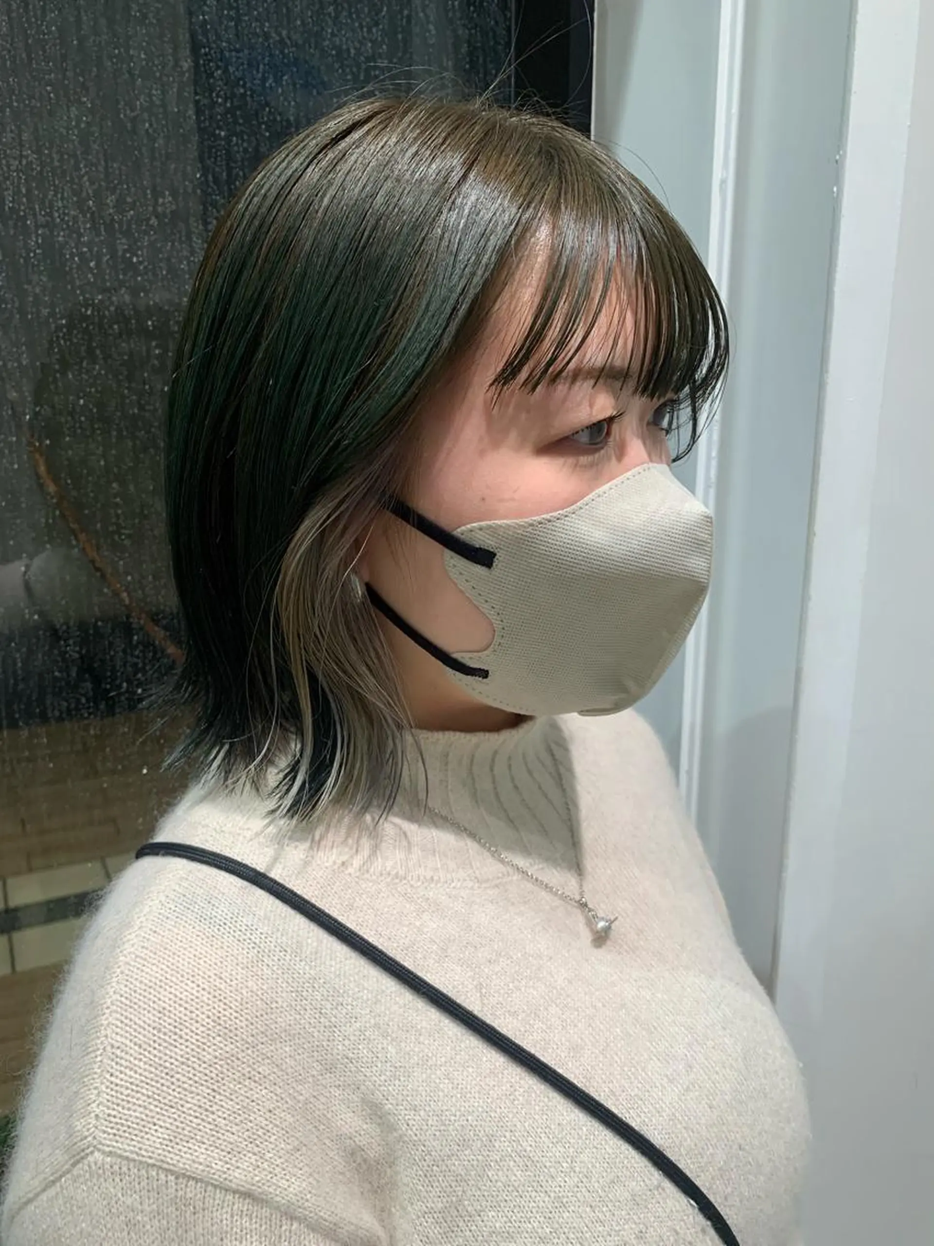 ショート カラー ヘアアレンジ ブリーチ ヘアカラー トリートメント yuka .のヘアスタイル