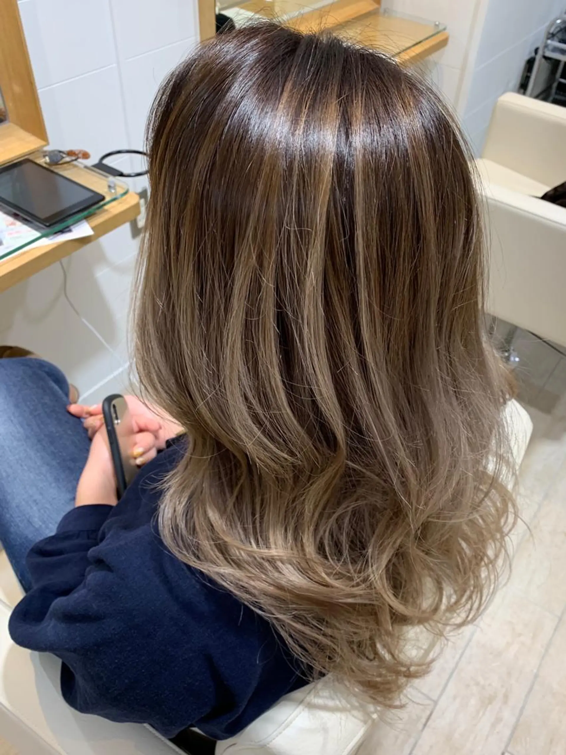 セミロング カラー ヘアカラー SEIRA♡レイヤー /ショート得意のヘアスタイル