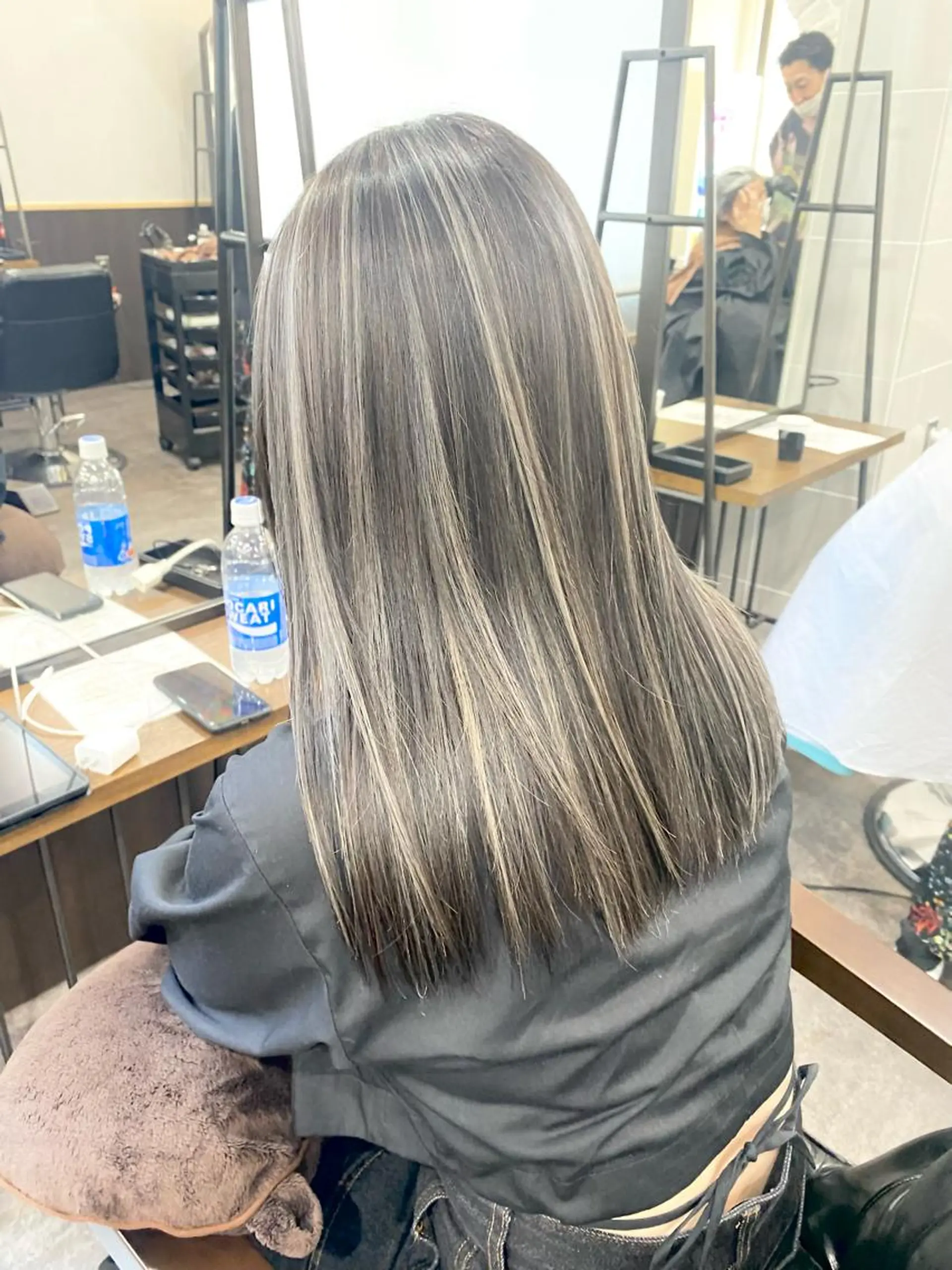 ロング ハイライト 💖透明感カラー HAYATO💖のヘアスタイル