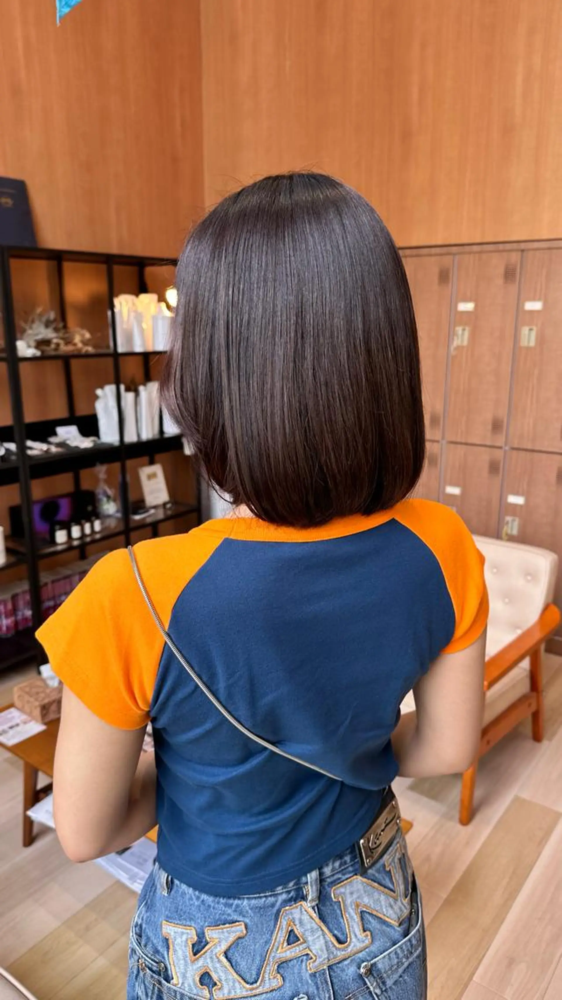 ミディアム カラー 仲間 一貴のヘアスタイル