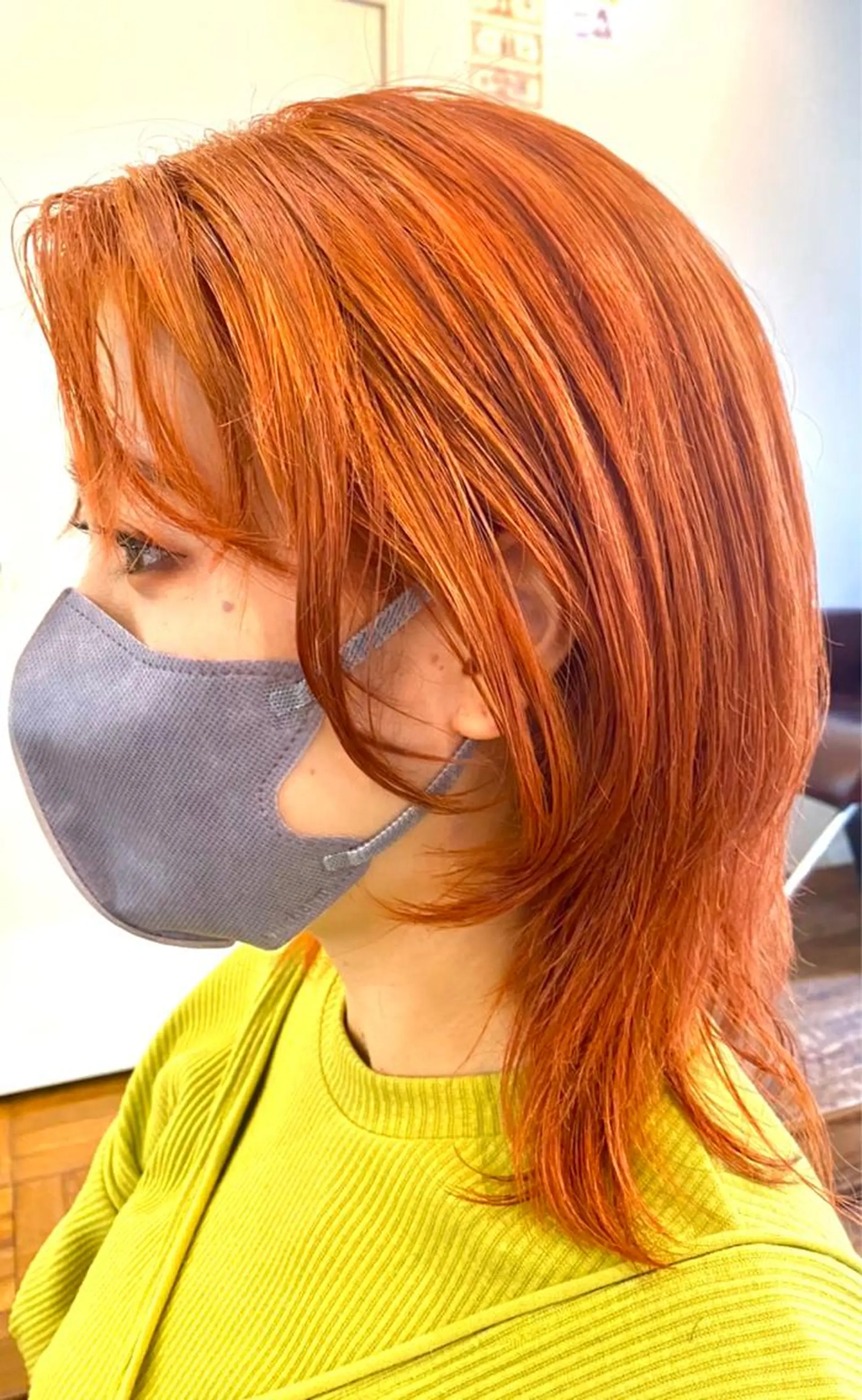 ミディアム カラー ヘアカラー トリートメント ヘアセット ショート、ボブ💚 レイヤー/井上翔のヘアスタイル