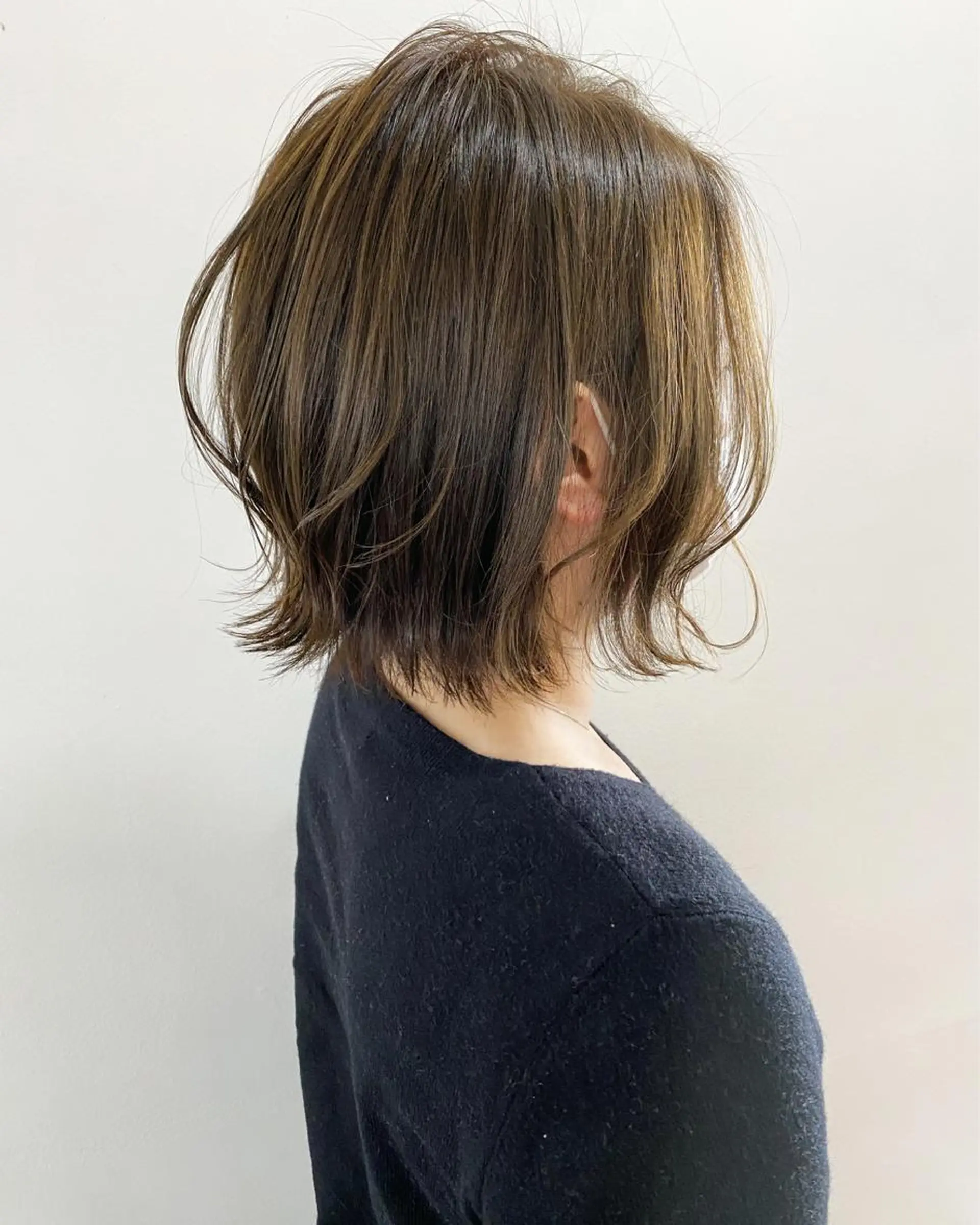 ショート カラー グレージュ カーキグレージュ フラム所属・WATANABE MISAKIのヘアスタイル