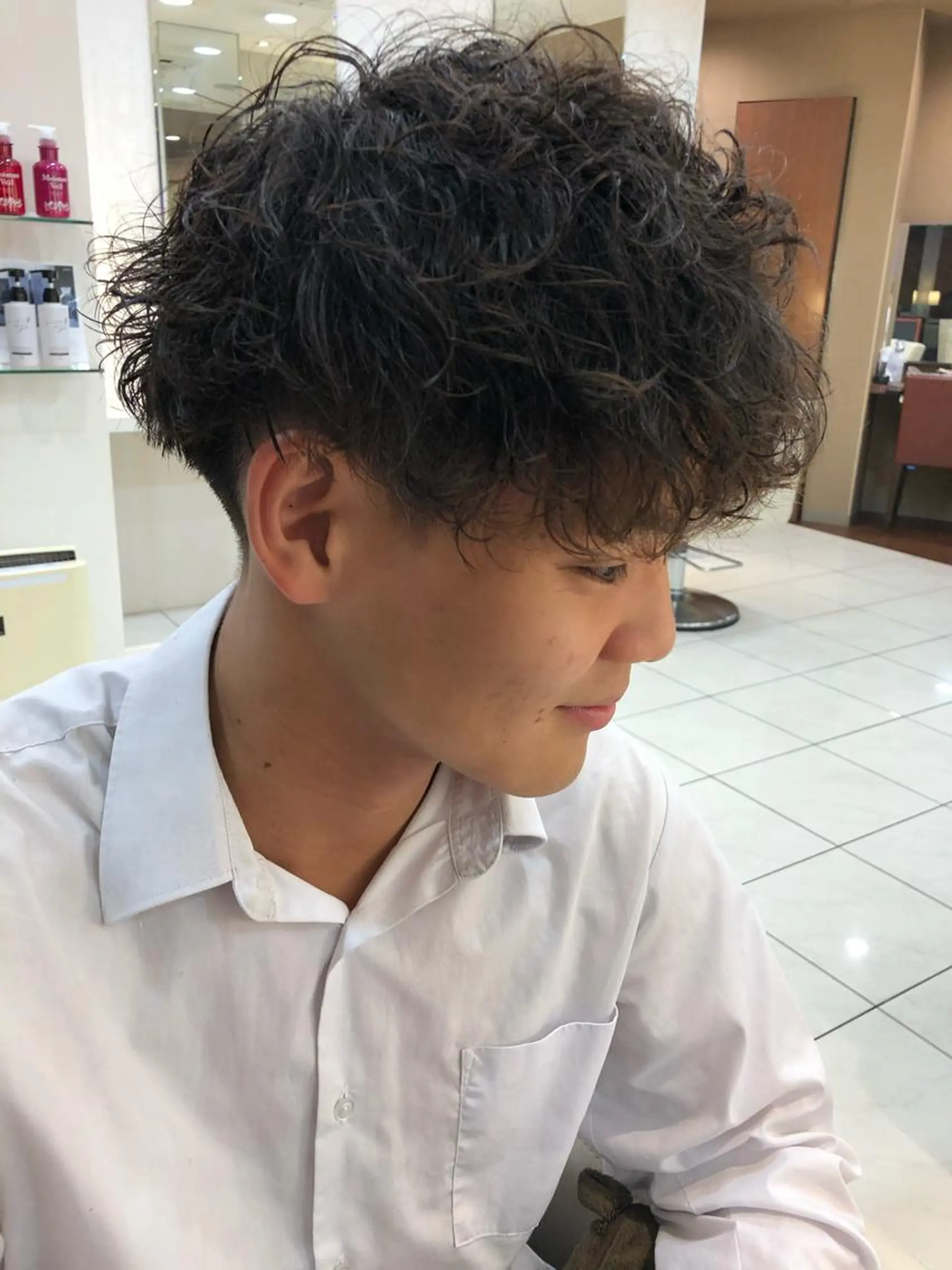 メンズ メンズパーマ カット パーマ 神田 澪史のヘアスタイル