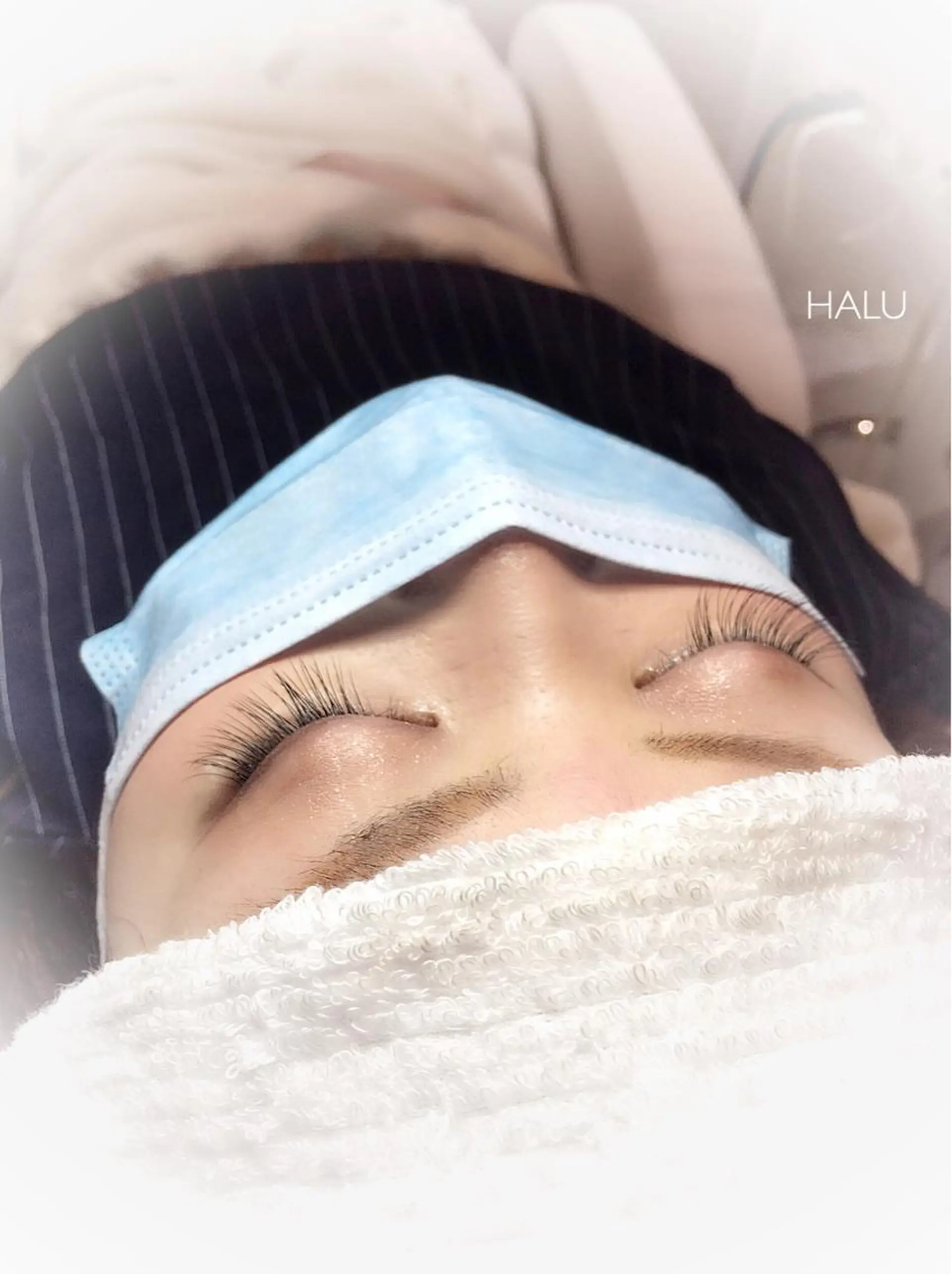 マツエク・マツパ Cカール HALU ハルのネイルデザイン