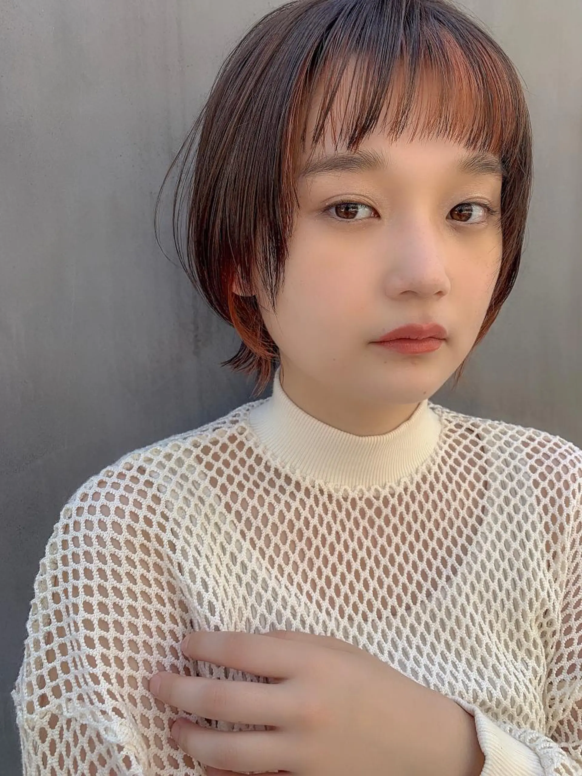 ショート メンズ／パーマ ／レディース髪質改善のヘアスタイル