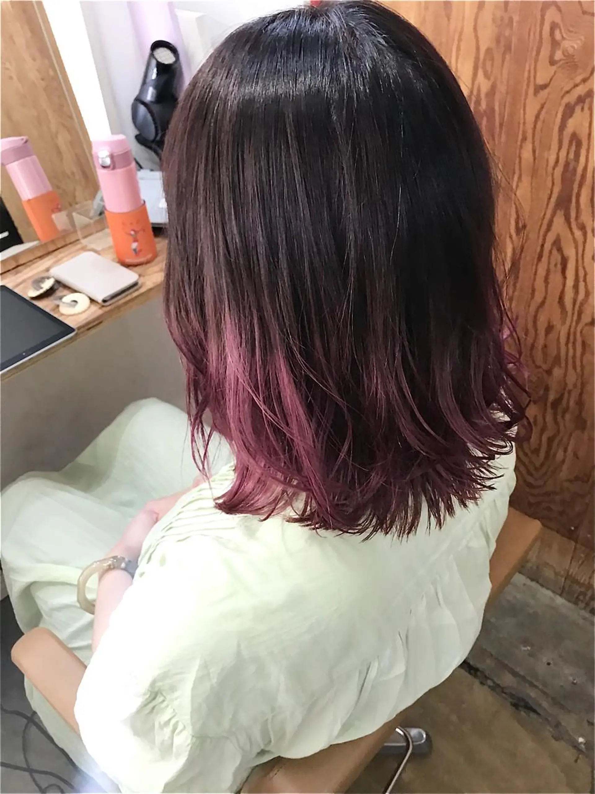 ミディアム カラー ヘアカラー トリートメント 💎髪質改善💎 デザイナーshinのヘアスタイル