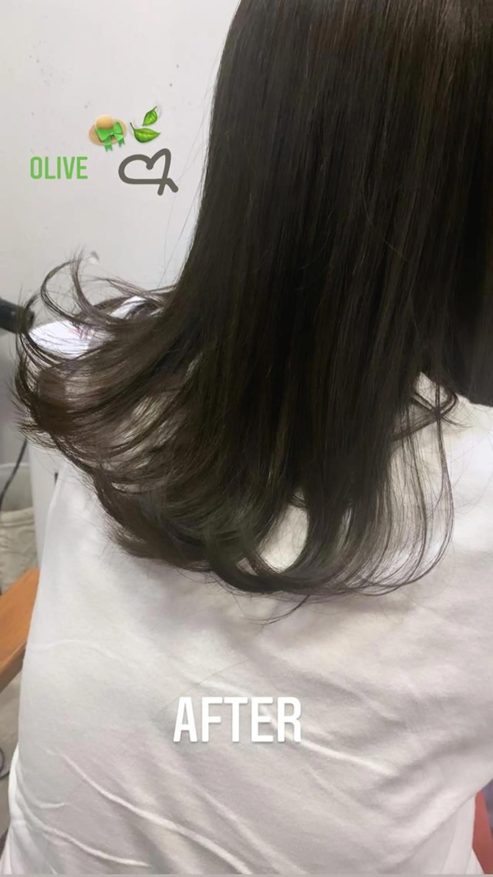 セミロング カラー ヘアアレンジ 髙塚碧🇰🇷 韓国ヘア🎗️のヘアスタイル