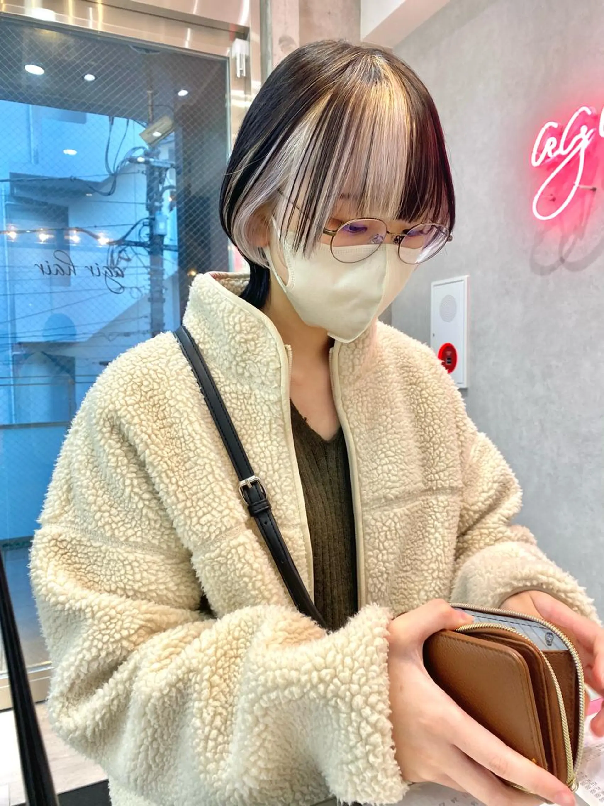 ショート カラー ヘアアレンジ ヘアカラー 小顔カット/艶 カラー特化♡MIHOのヘアスタイル