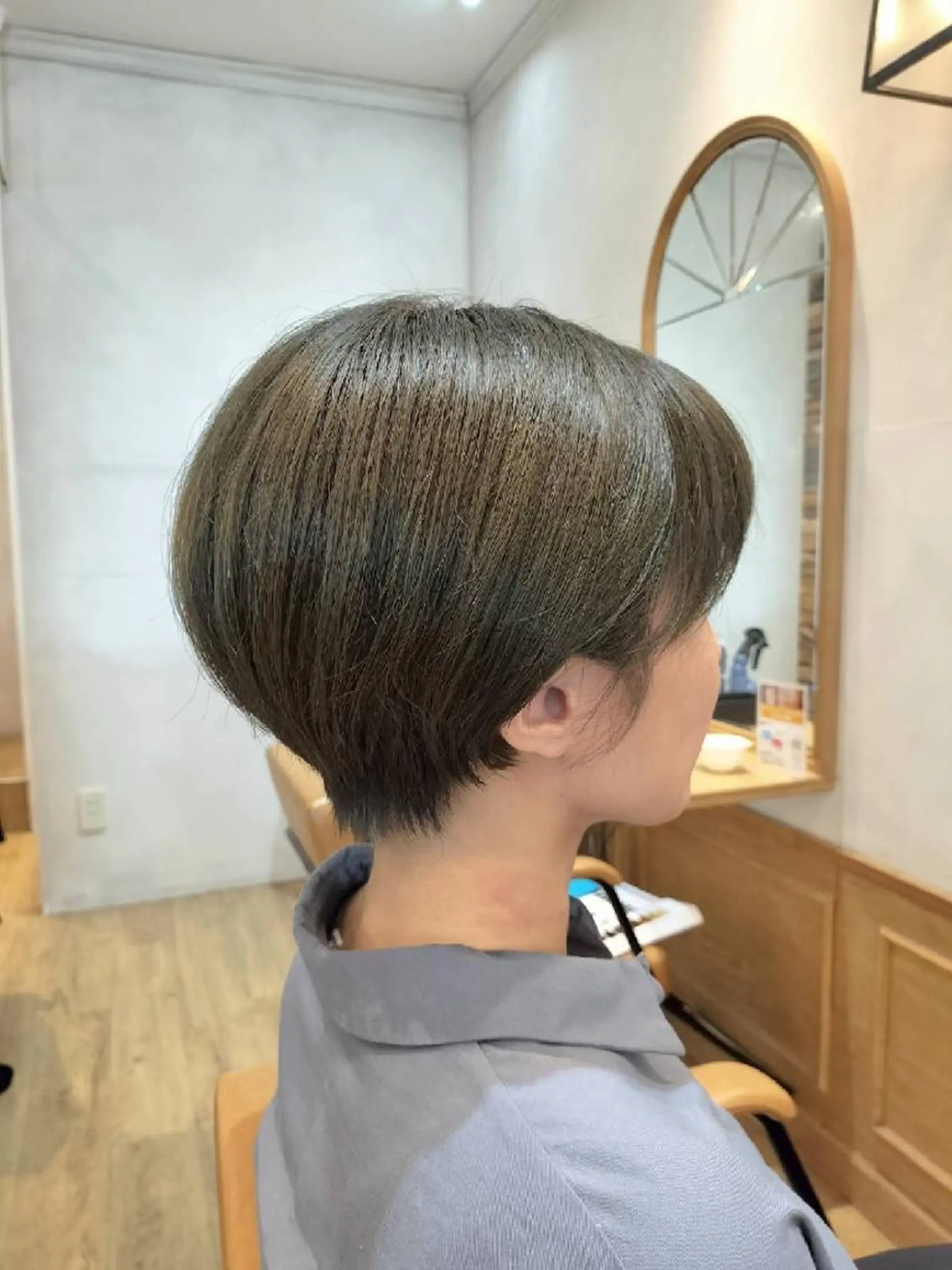 ショート カラー カット ヘアカラー トリートメント Watanabe. cのヘアスタイル