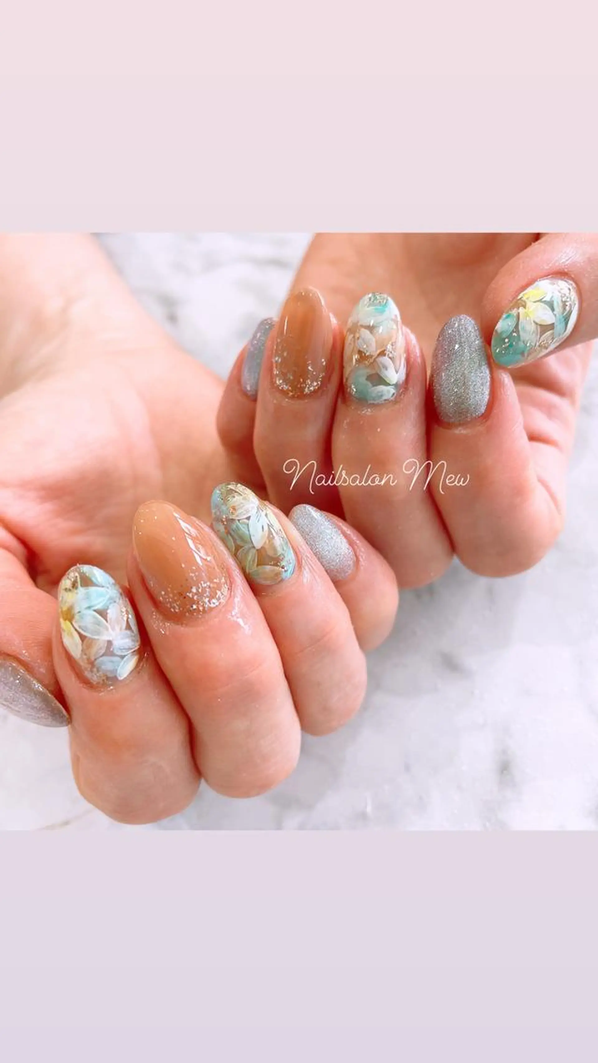 ネイル Nailsalon Mew❤︎のネイルデザイン