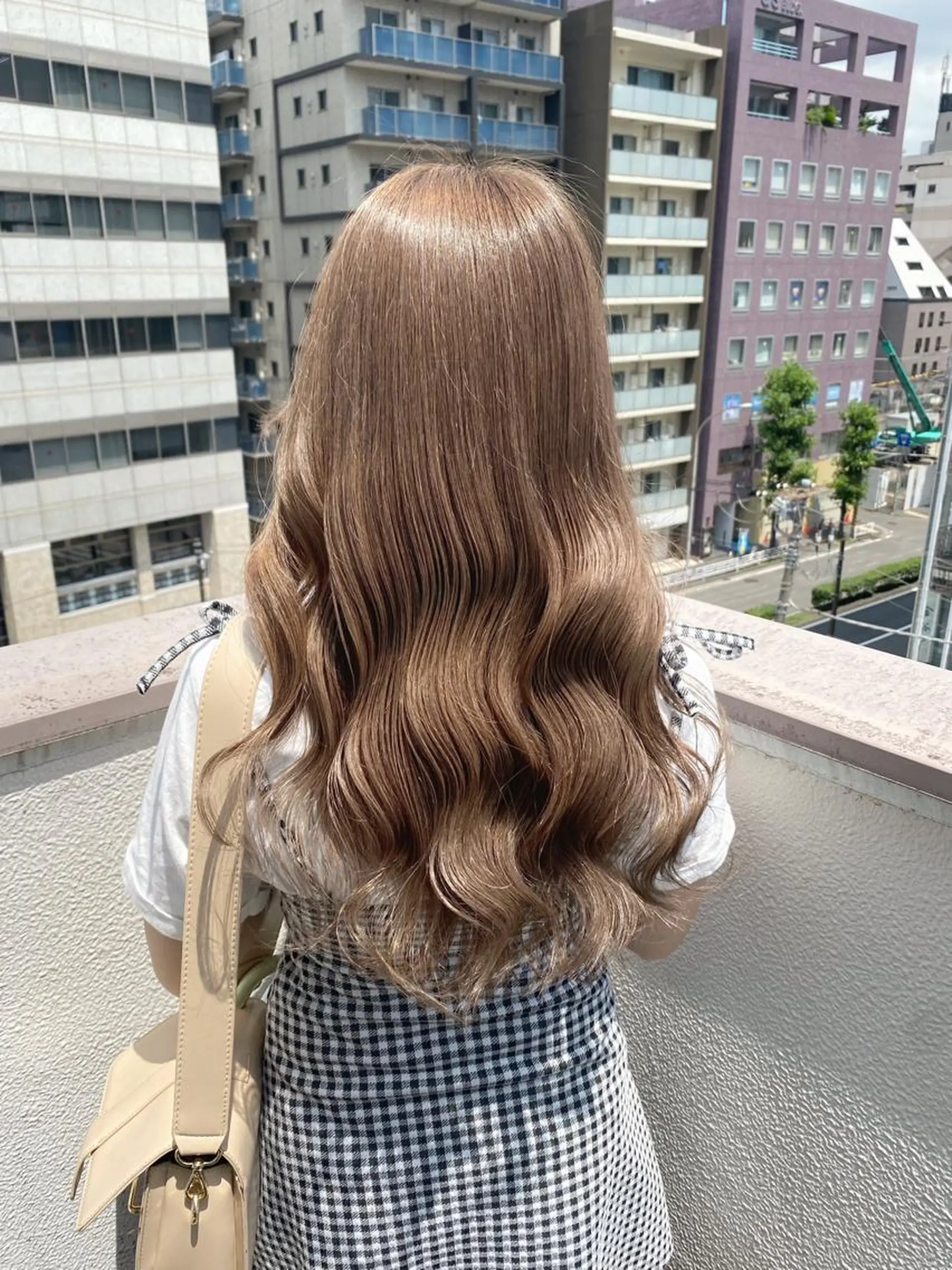 ロング カラー エフェクトブリーチ 🌟前澤啓太朗のヘアスタイル