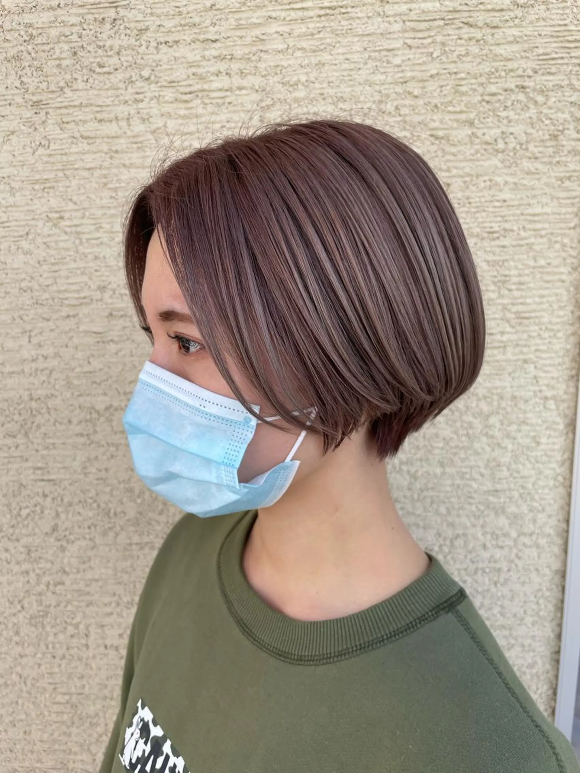 ショート カラー コレットヘアー 田中アヤノのヘアスタイル