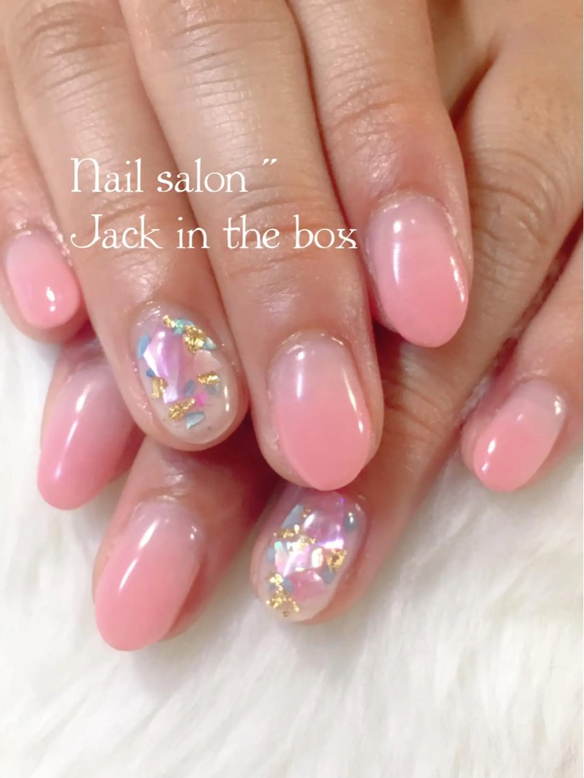 ネイル グラデーション ピンク Nail salon Jack in the box所属・Jack in the boxのネイルデザイン