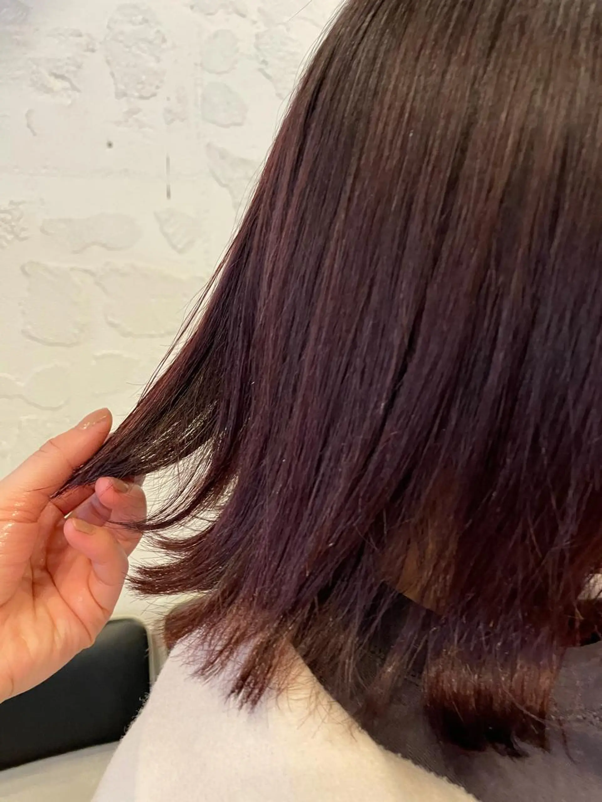 ミディアム カラー ブリーチ ブリーチなしカラー hazuki 🌝のヘアスタイル