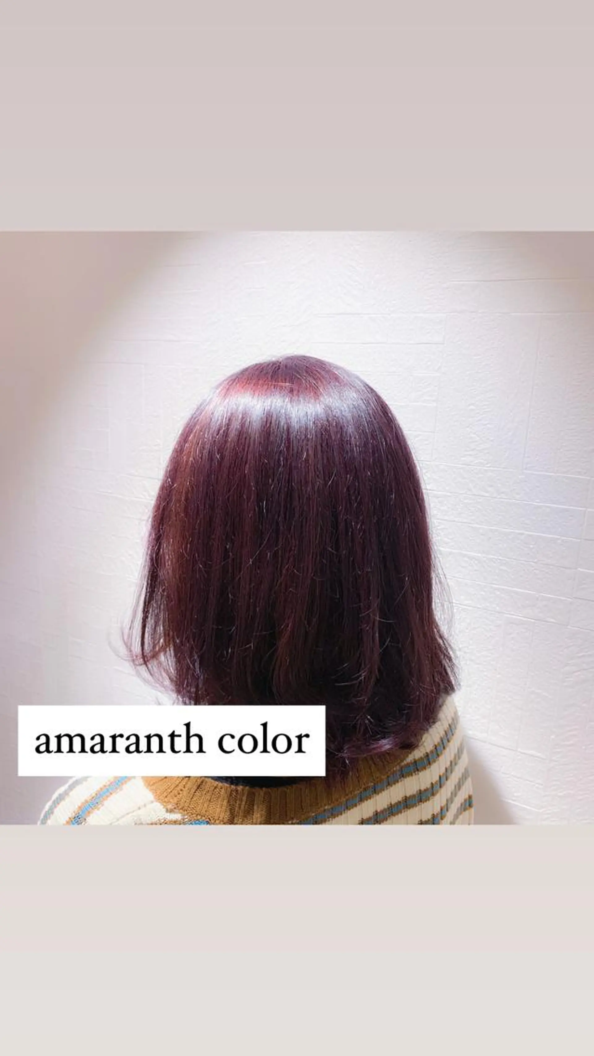 ミディアム カラー ブリーチ little 小濱彰太のヘアスタイル