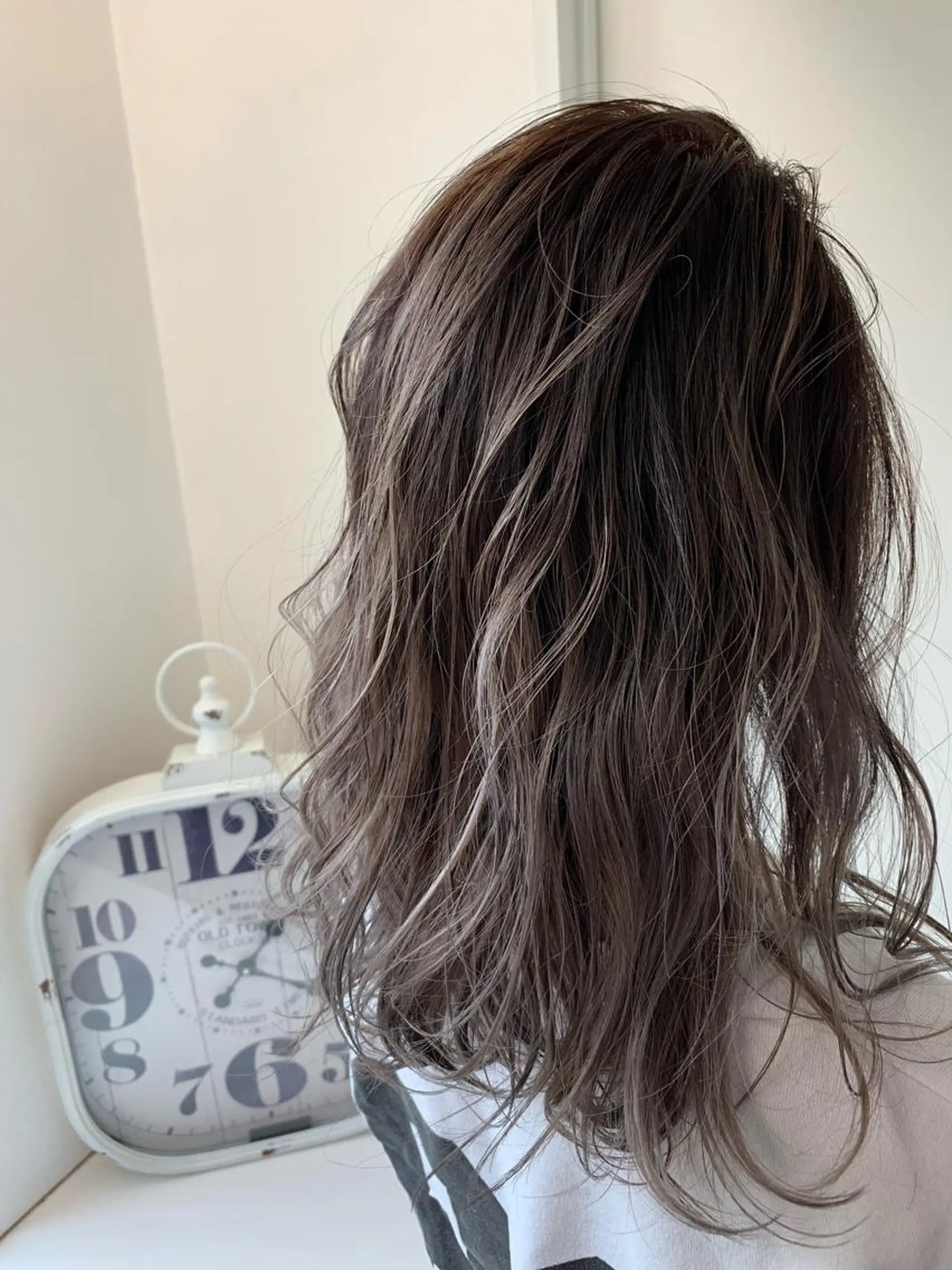 ミディアム 家田 竜のヘアスタイル