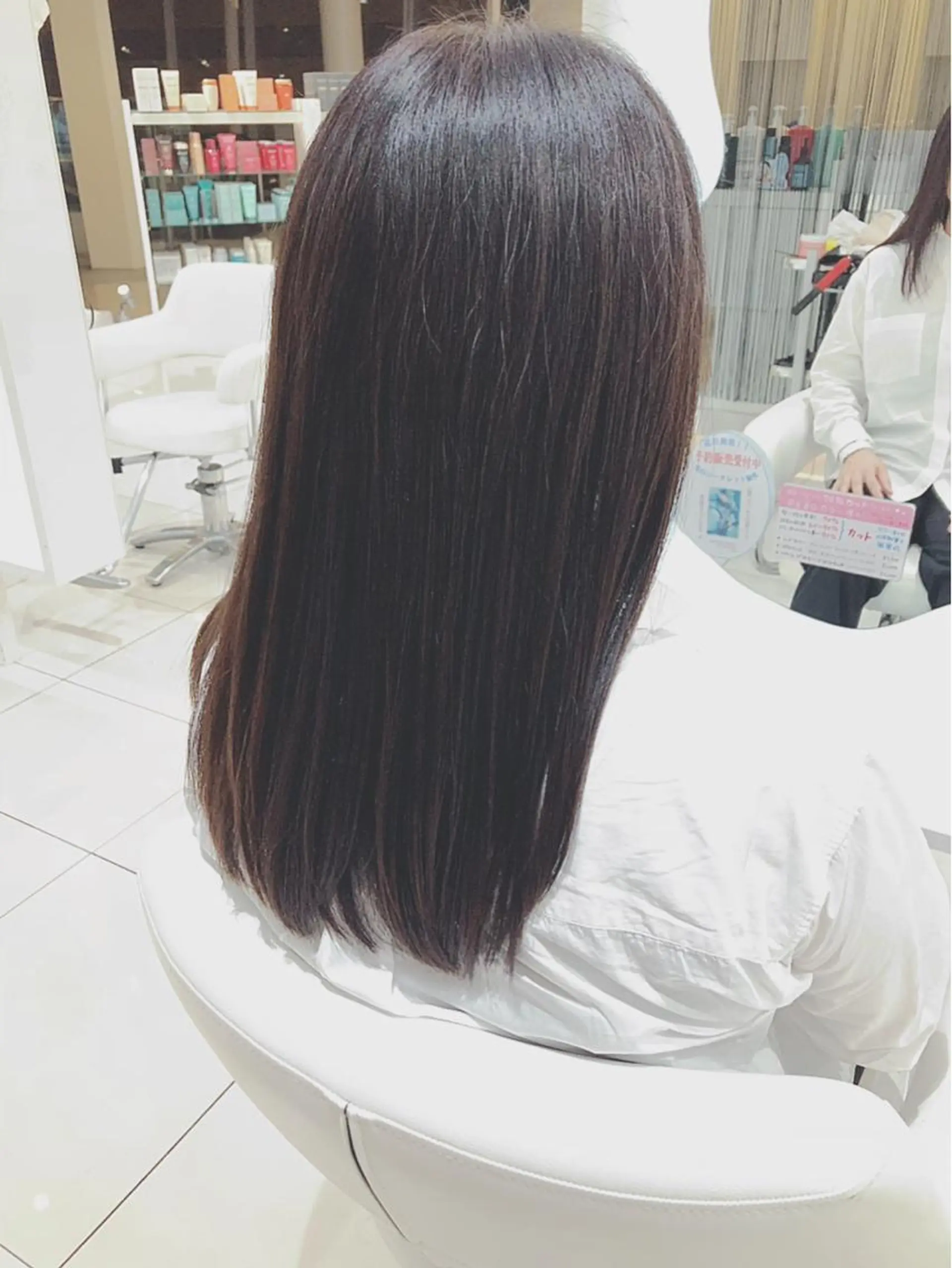 ロング ヘアカラー トリートメント セレスト心斎橋所属・上田 篤史のヘアスタイル