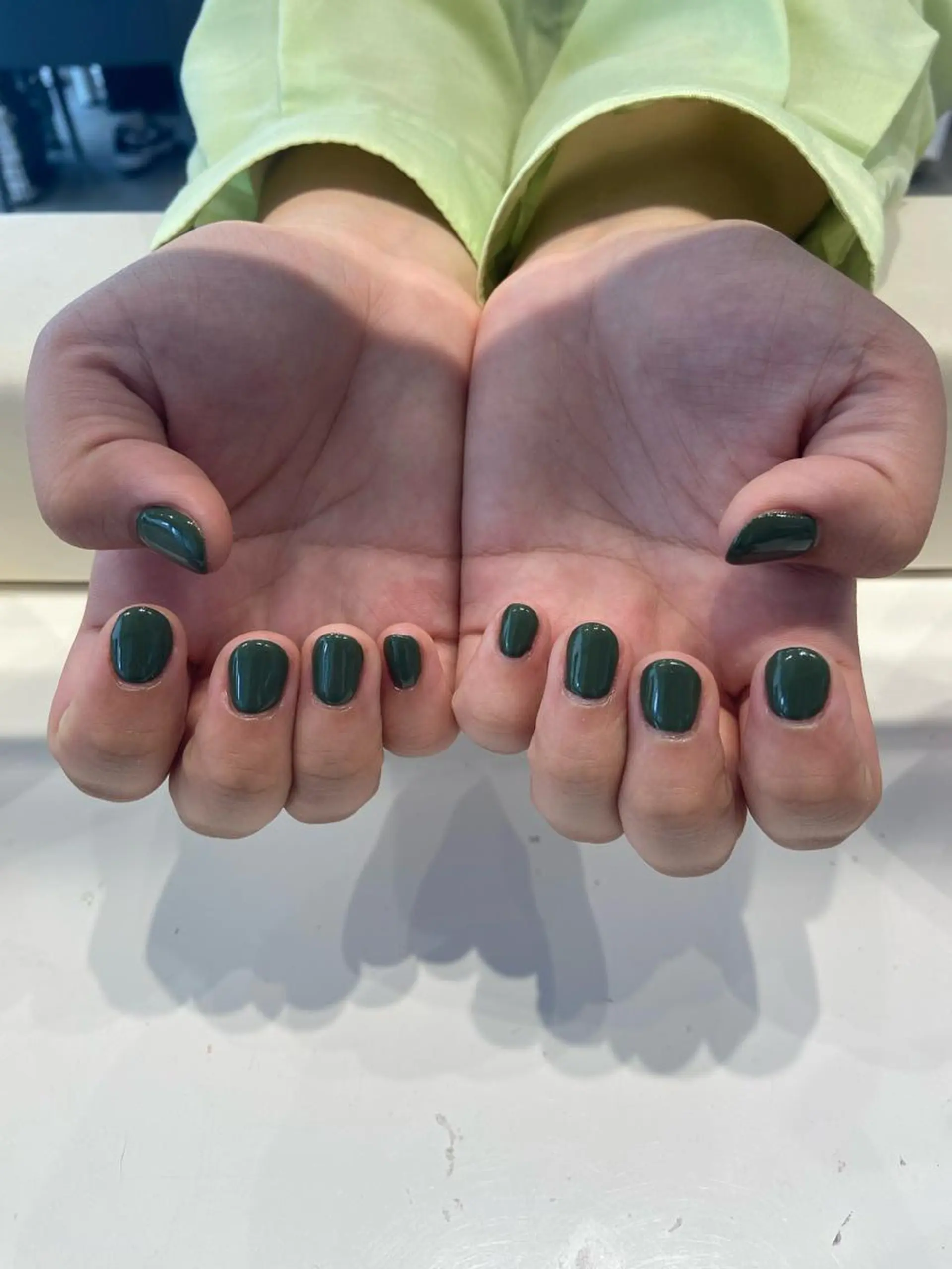 ネイル ワンカラーネイル SHELLTOKYO idaのネイルデザイン