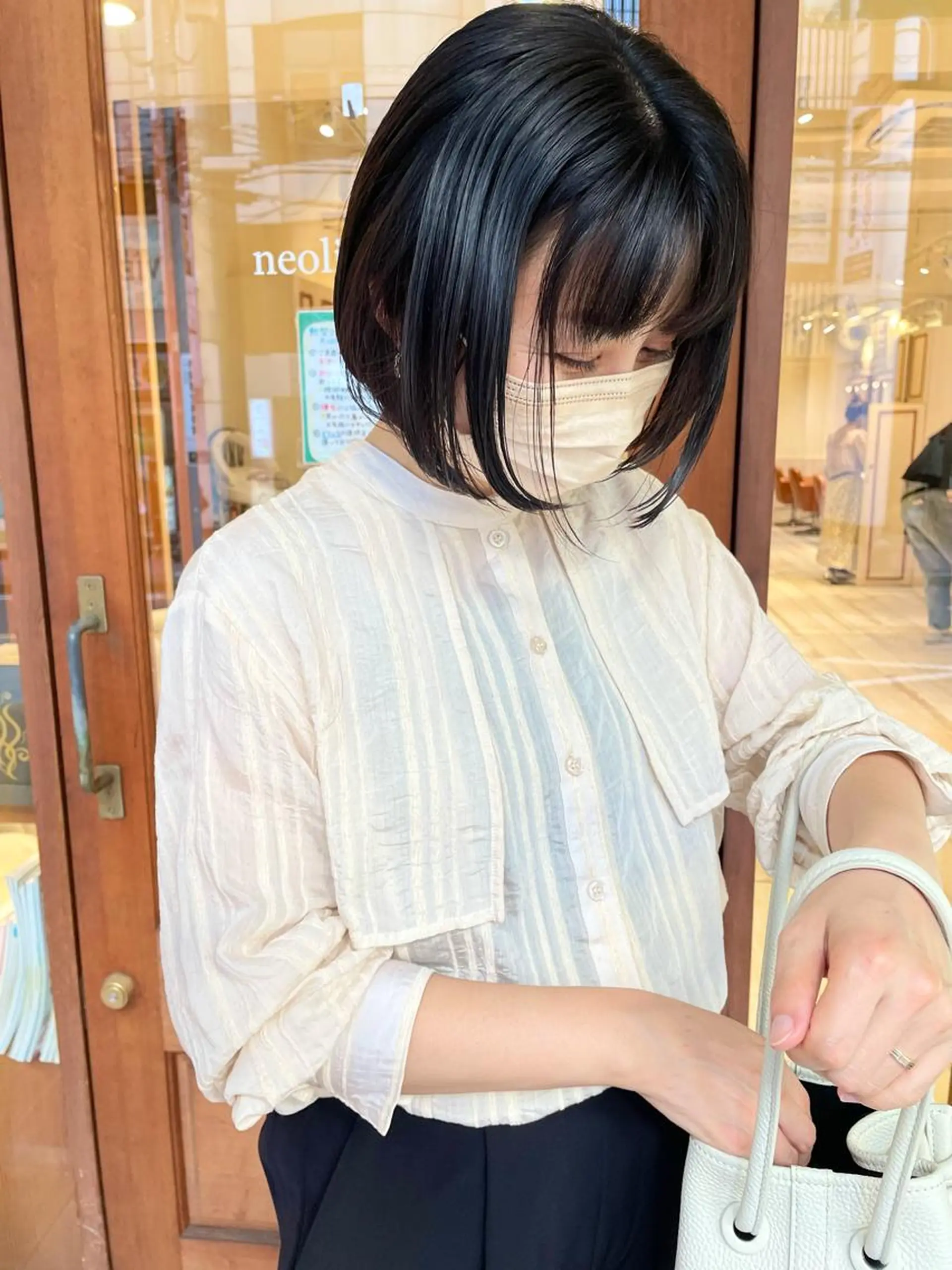 ショート ボブ 清水　ちひろ ✄トップスタイリストのヘアスタイル