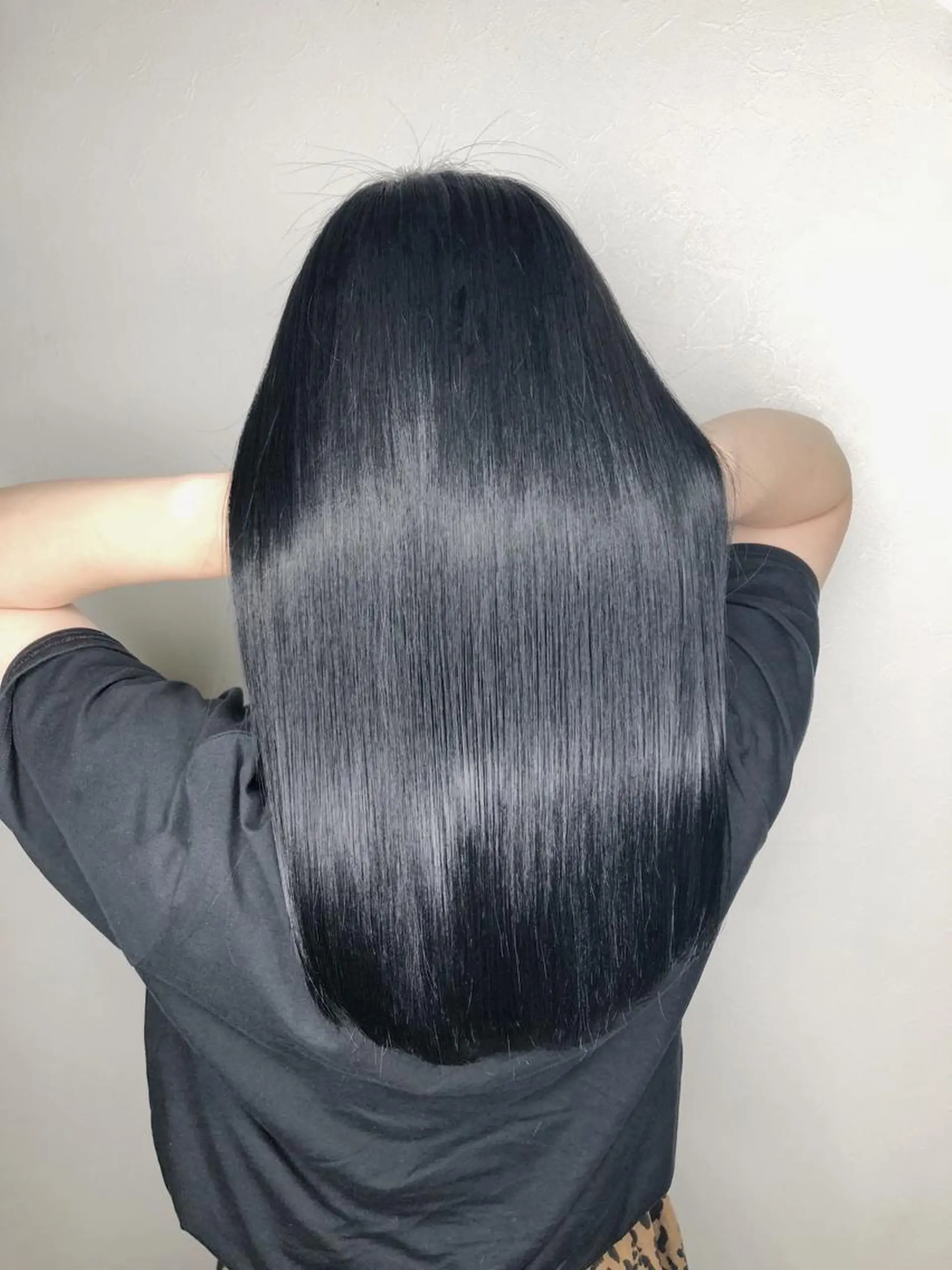 ロング ヘアアレンジ トリートメント 新井 広之のヘアスタイル