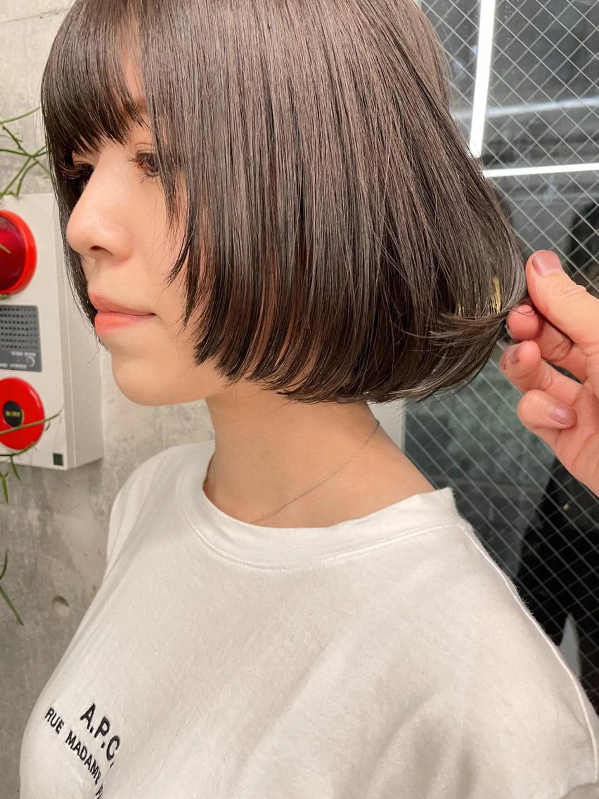 ショート カラー カット ヘアカラー トリートメント ヘアセット センスをお届けします 大谷将生infpのヘアスタイル