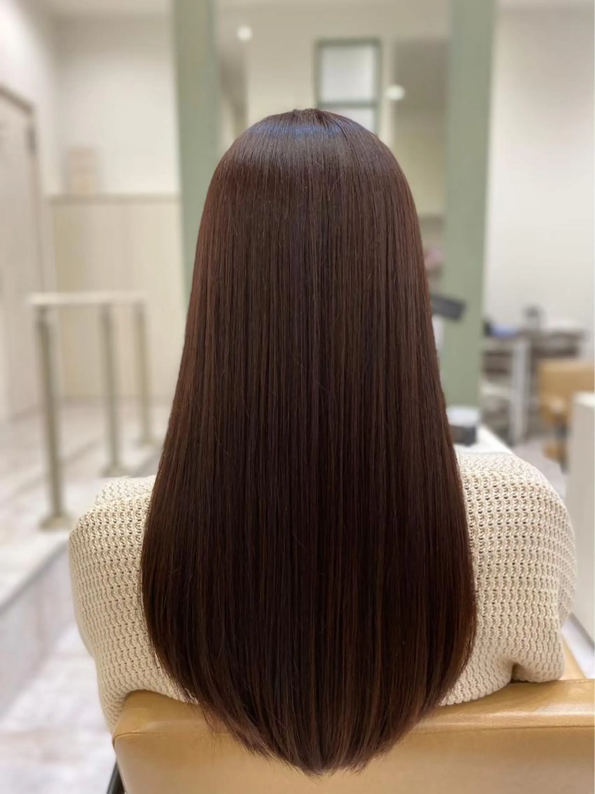 ロング 肥後 有紗のヘアスタイル