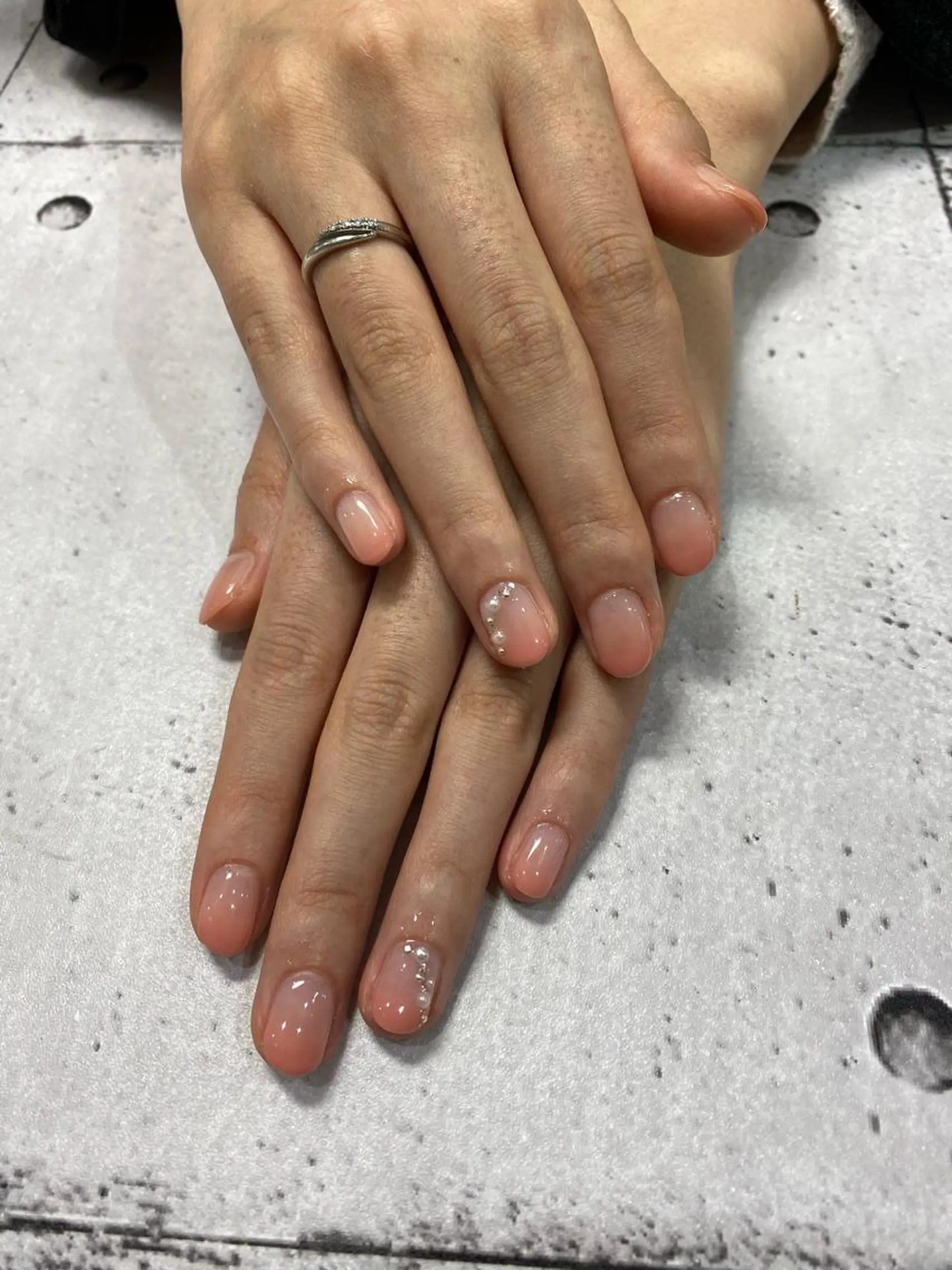 ネイル アートネイル グラデーション 【Merci青山店】 SAKAIのネイルデザイン